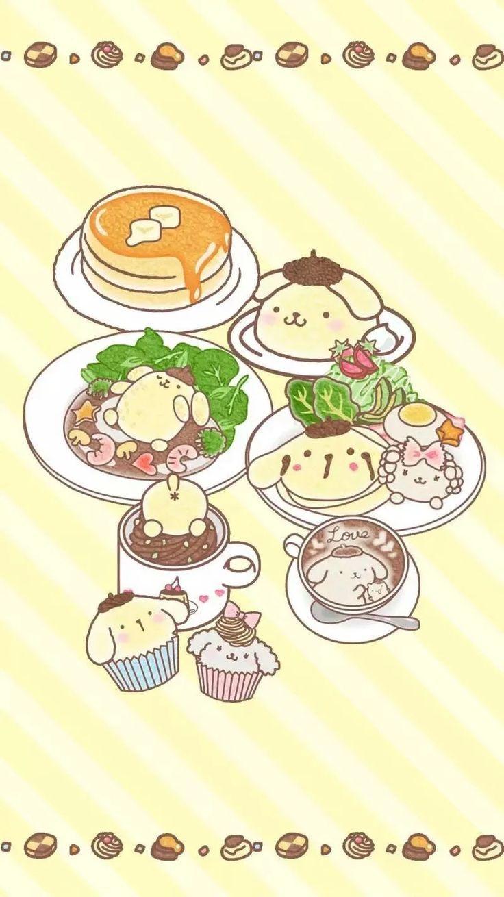 Sanrio Pom Pom Purin And Macaron Wallpapers - Wallpaper Cave