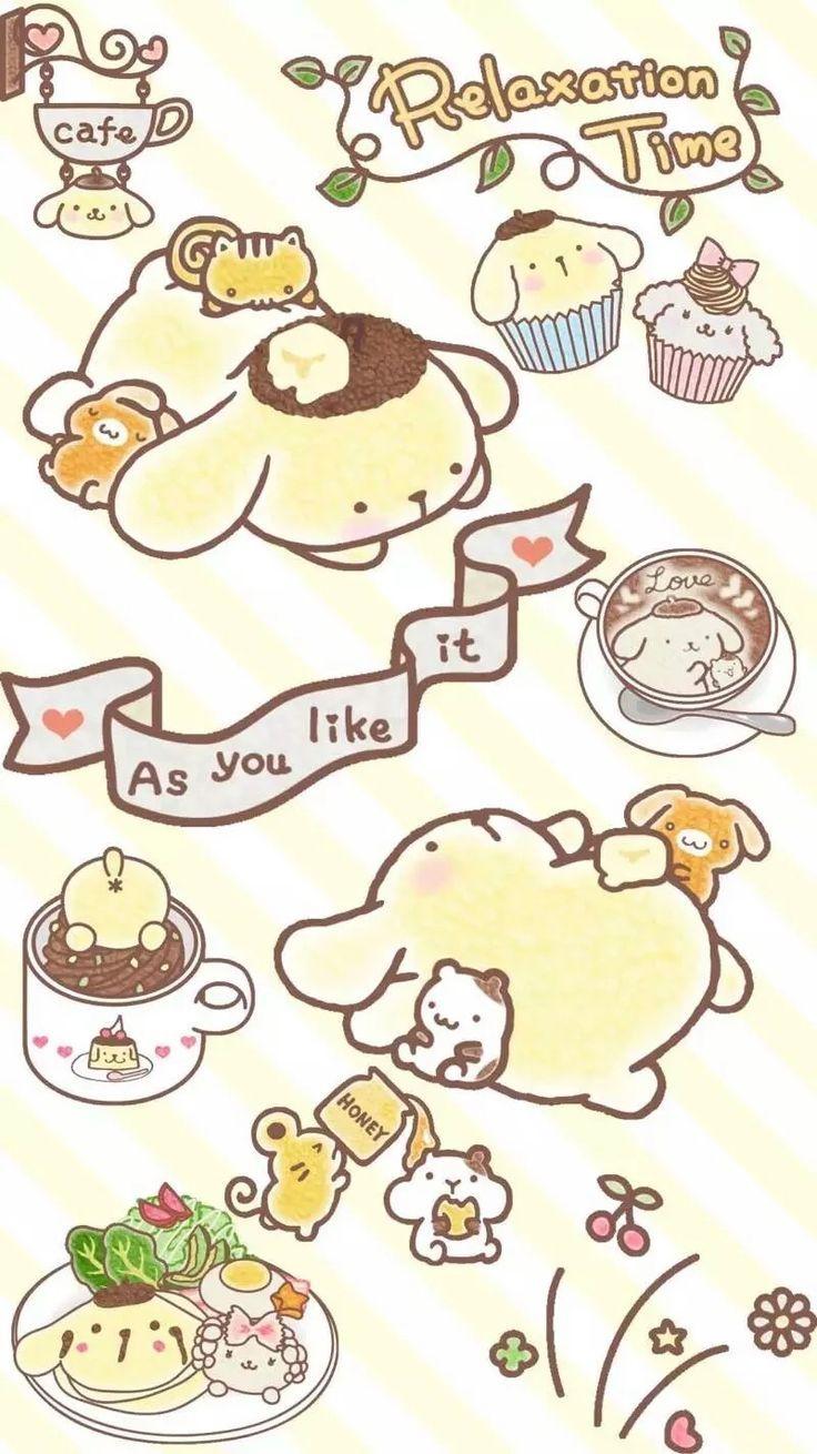 Sanrio Pom Pom Purin And Macaron Wallpapers - Wallpaper Cave