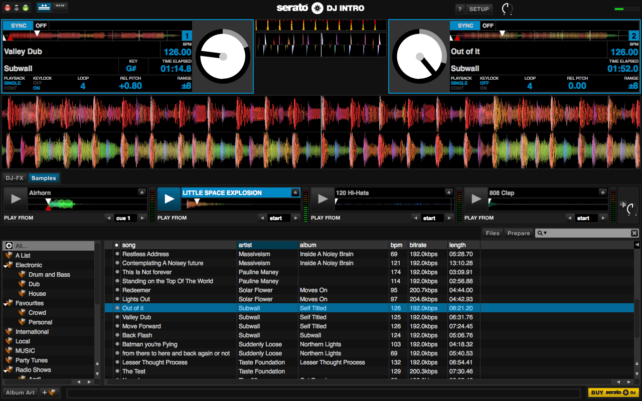 Download Serato DJ Intro DJ Software
