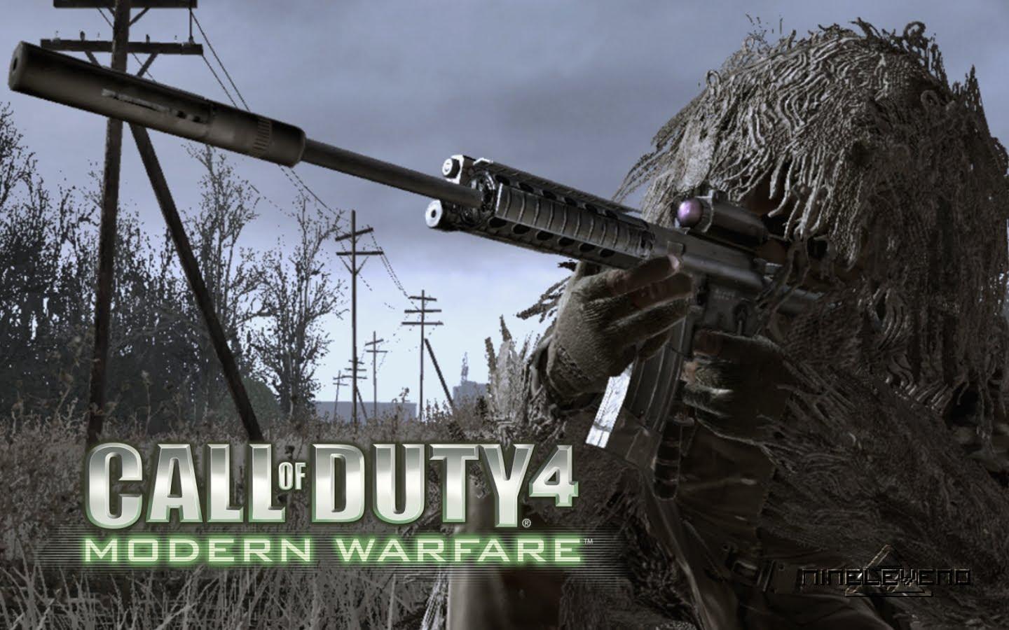 Call Of Duty 4 Warfare Ghillied Up [1080p] All Intels