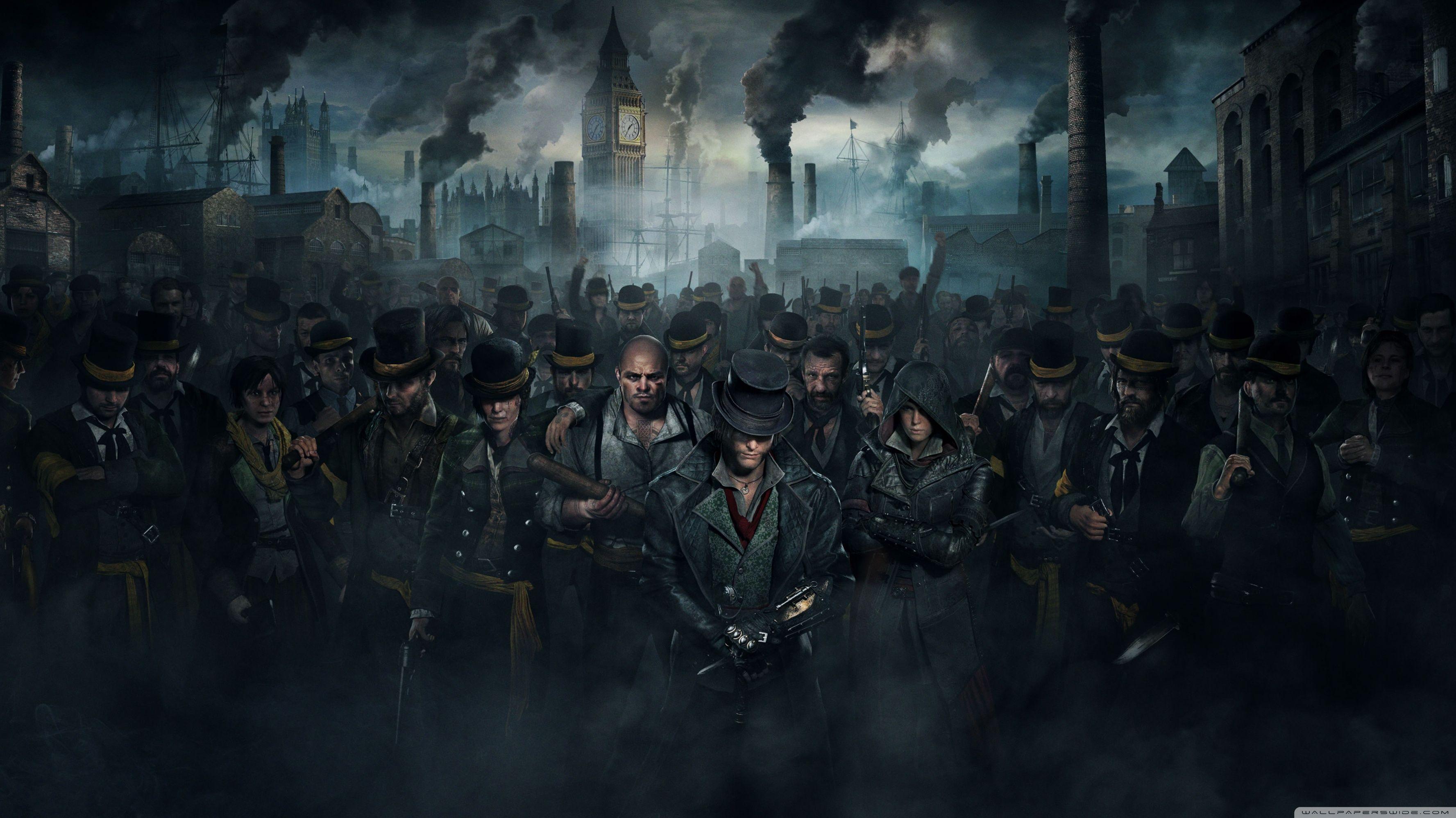 Assassin's Creed Syndicate Gang 2015 video game ❤ 4K HD Desktop