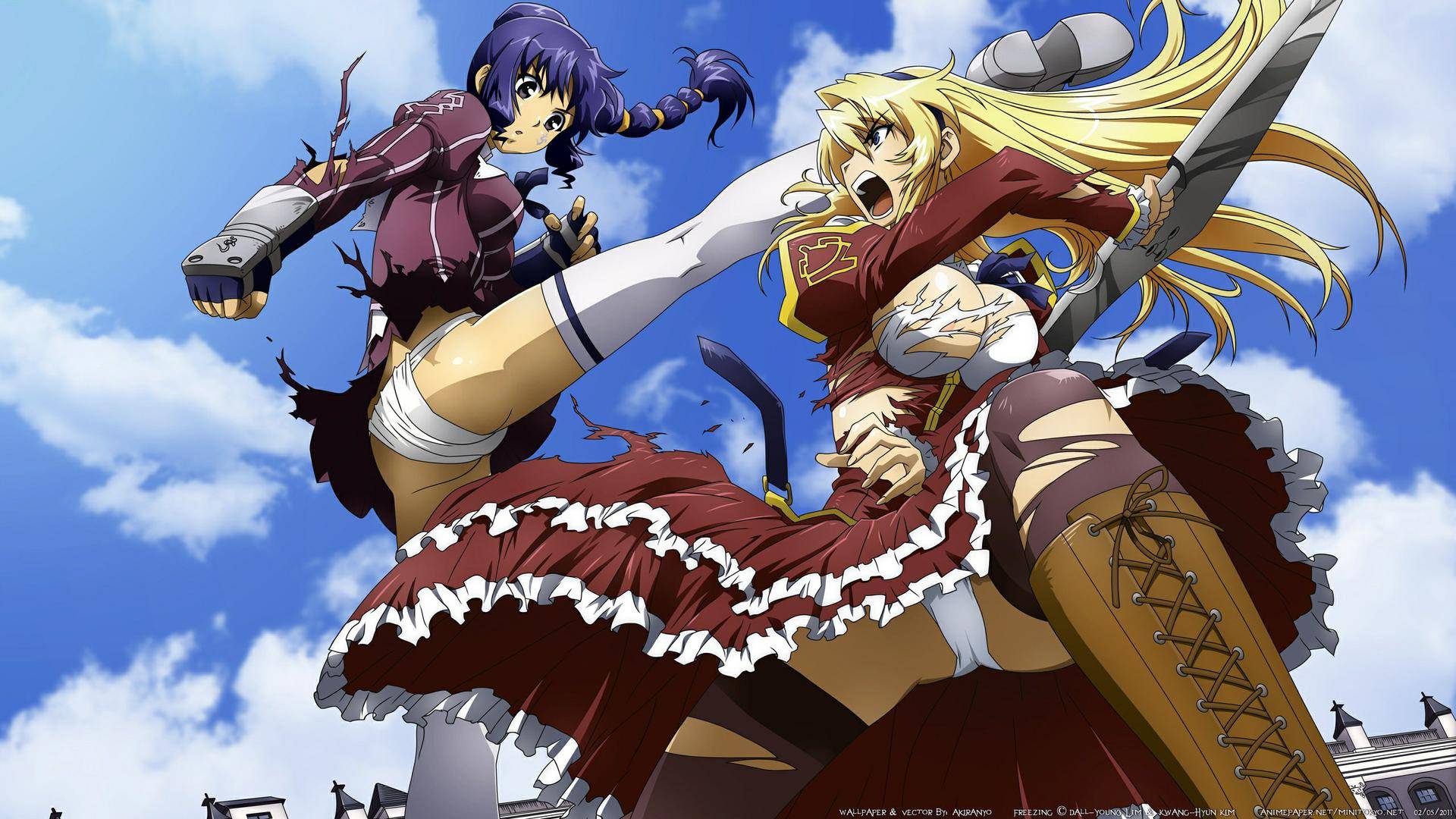 Freezing Anime Satellizer Wallpaper