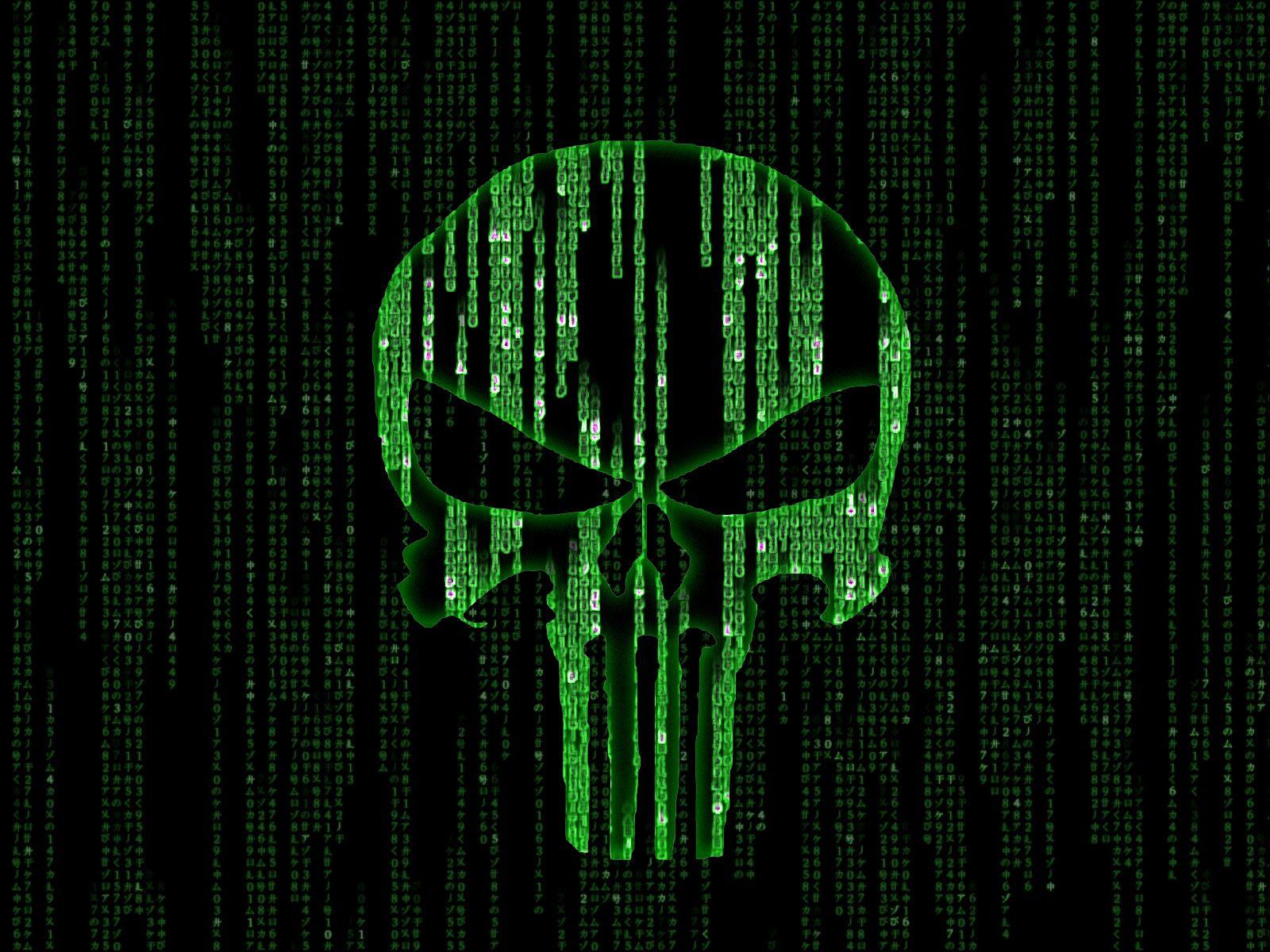 Green Hacker Skull Wallpapers HD - Wallpaper Cave