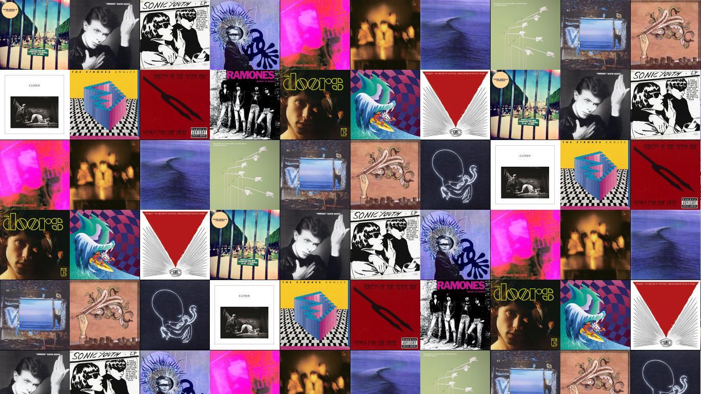 Tame Impala Lonerism David Bowie Heroes Sonic Youth Wallpaper