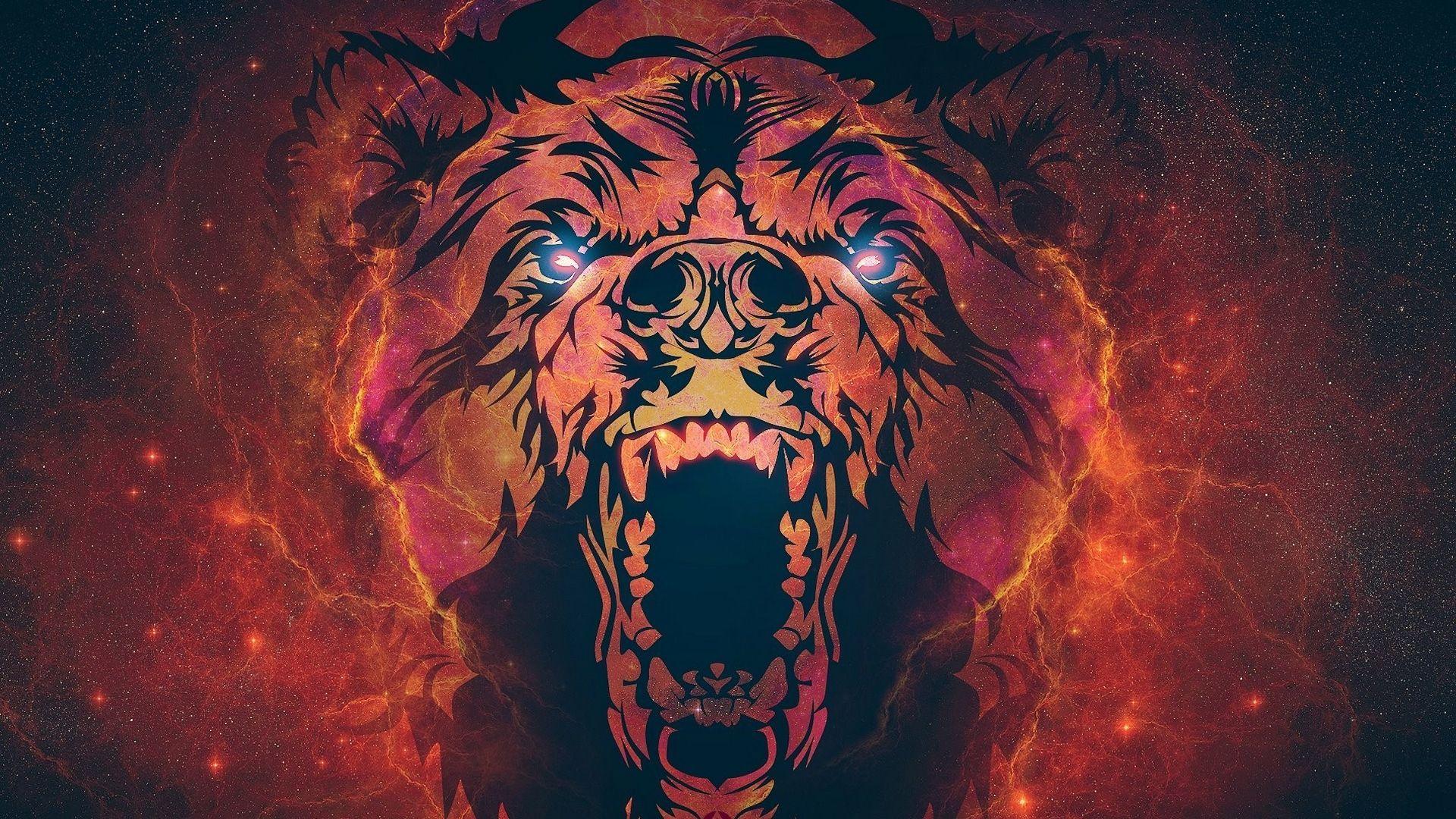Bear Art Wallpaper Background. Quick Saves in 2019