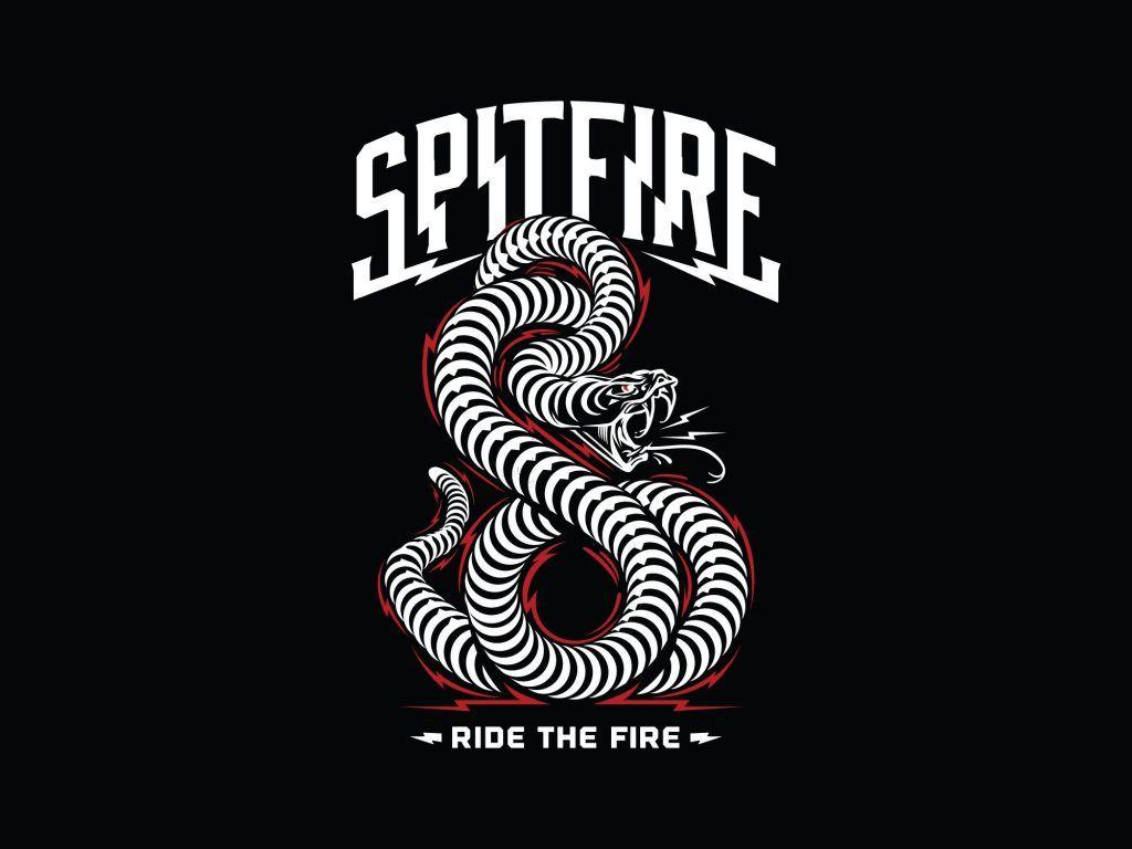 spitfire logo wallpaper skateboarding
