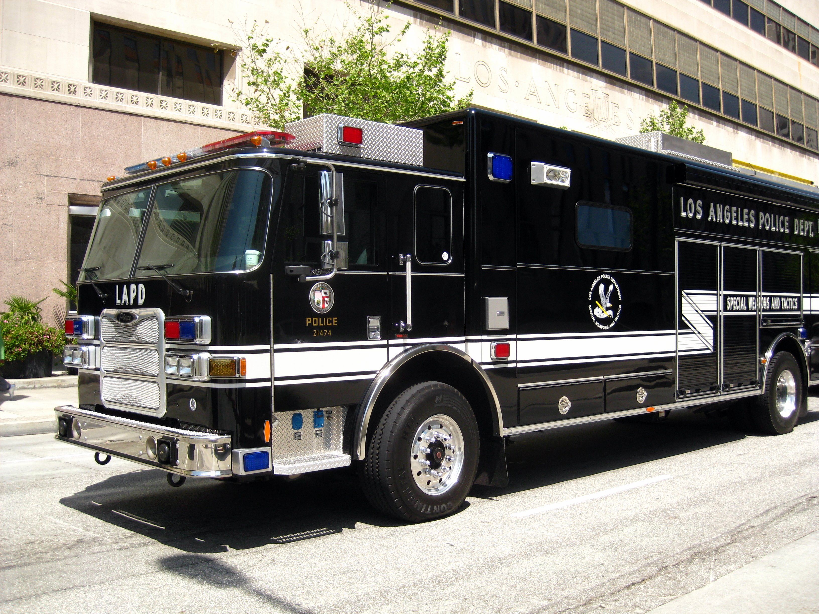 LAPD SWAT truck