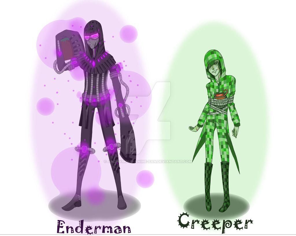 Minecraft Enderman x Creeper