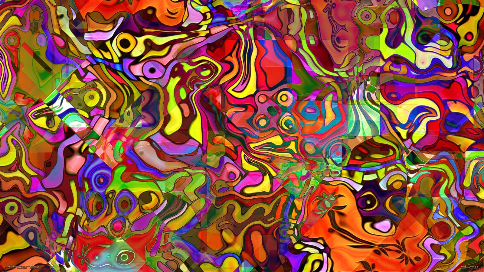 Psychedelic Wall Paper