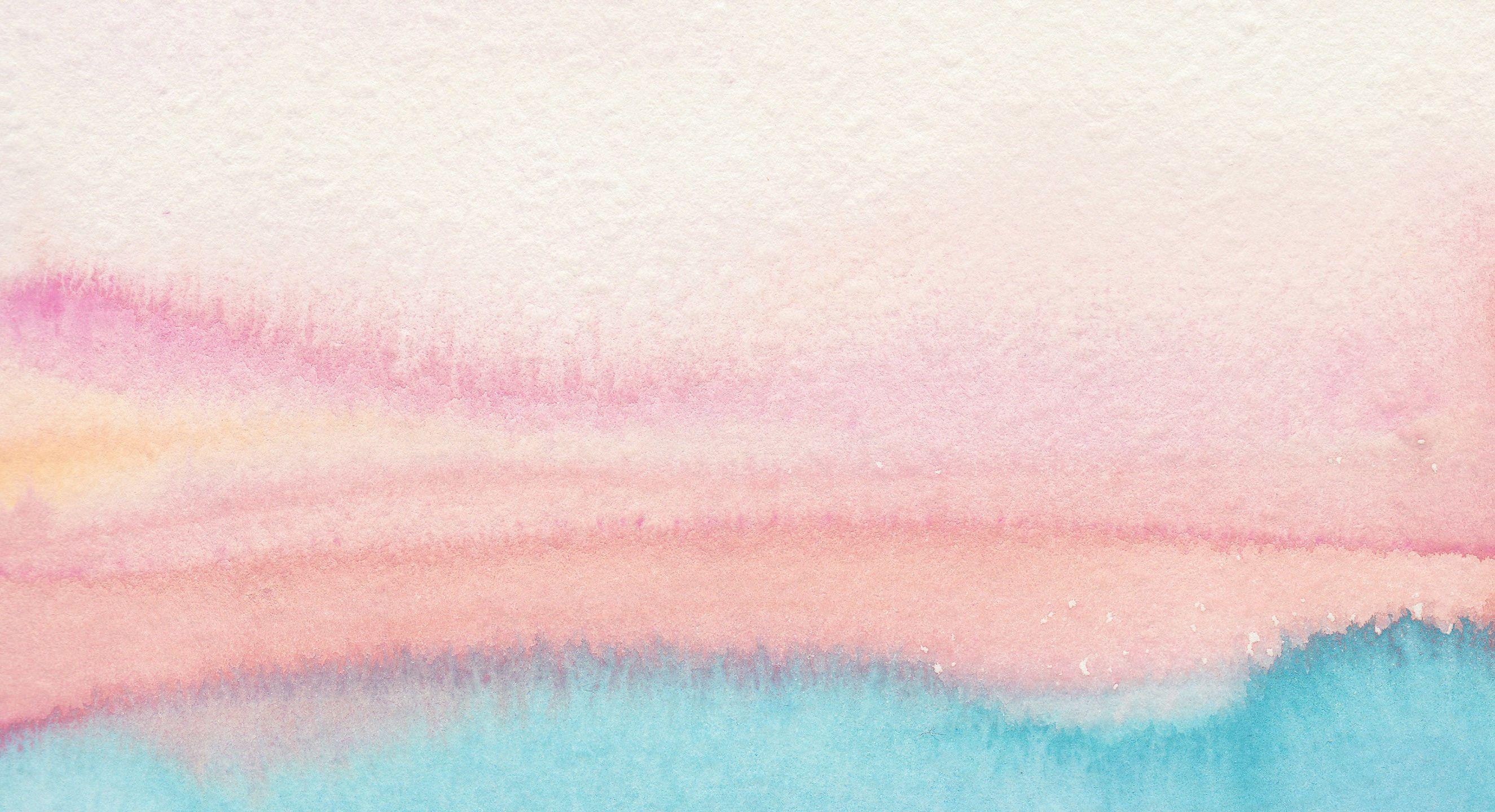Blue and Pink Ombre Wallpaper
