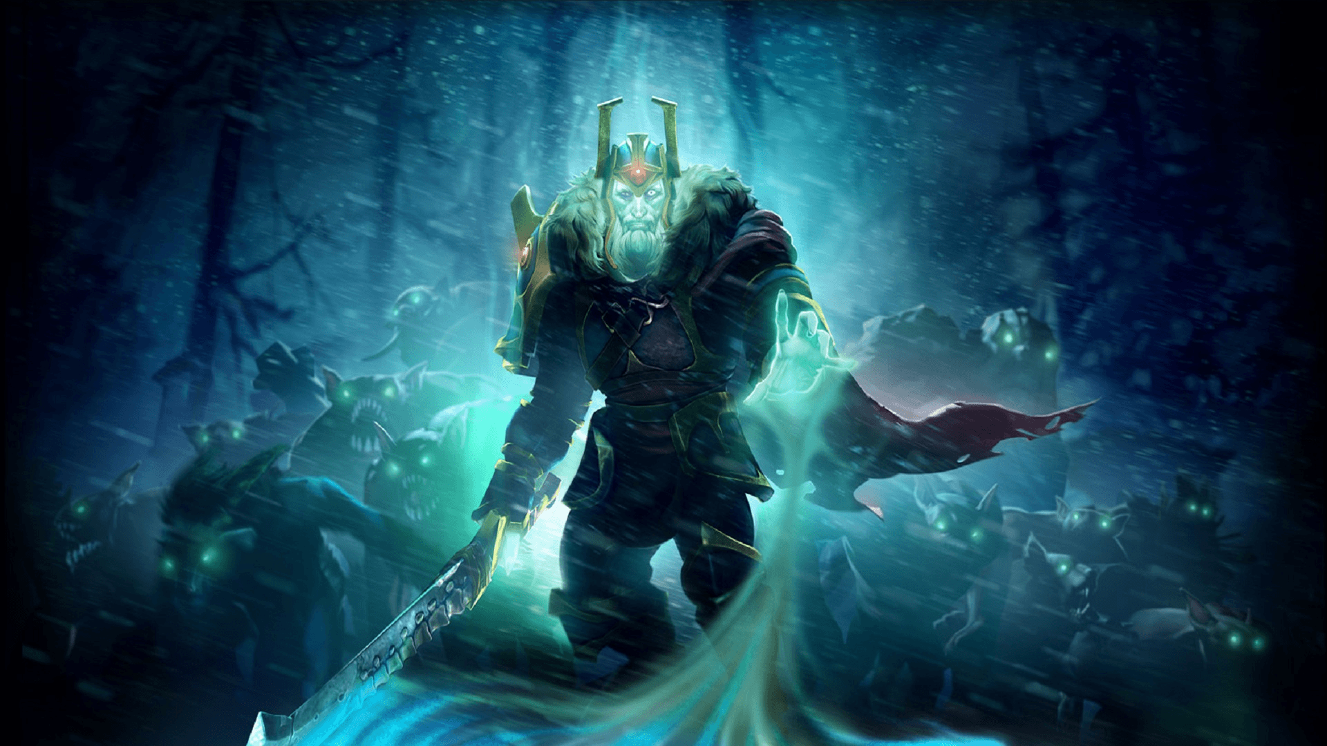 Wraith King (Dota 2) HD Wallpaper and Background Image