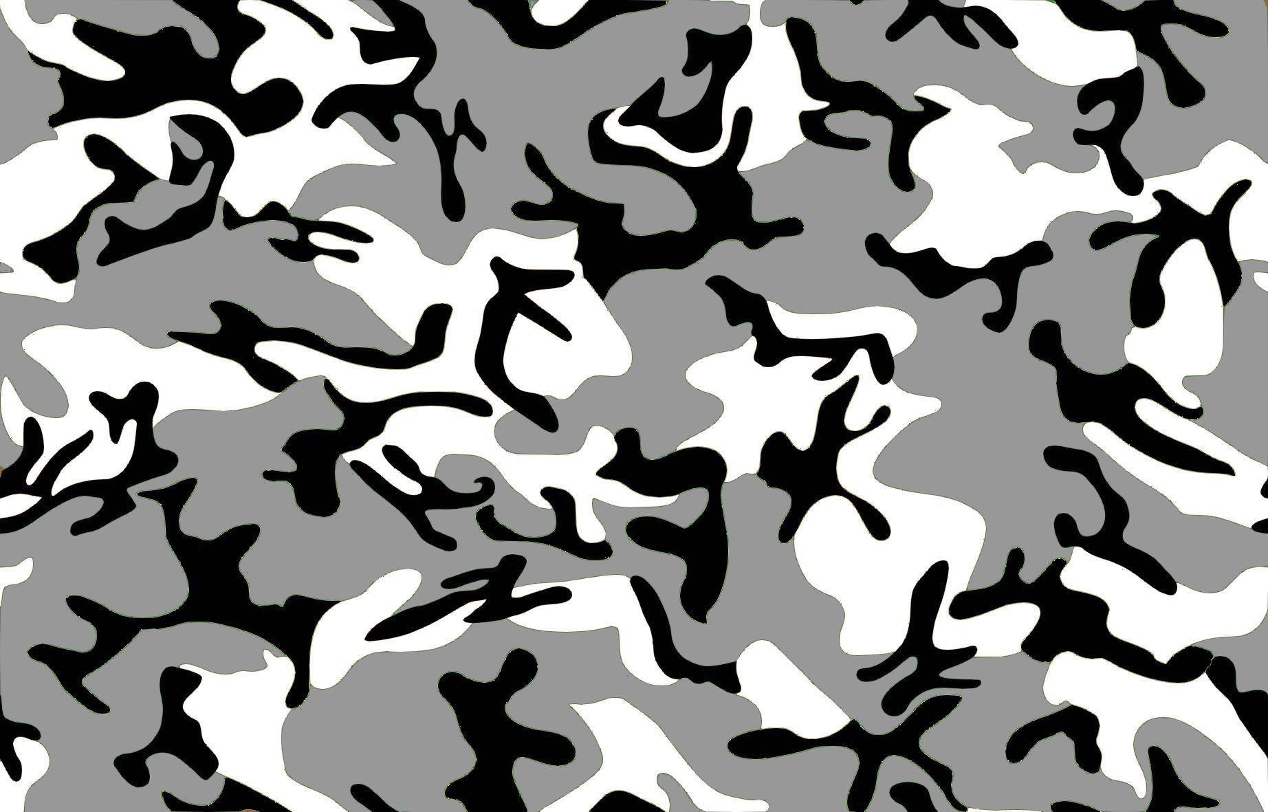 Black and White Camo Wallpaper. Ridley Raw streetwear collection