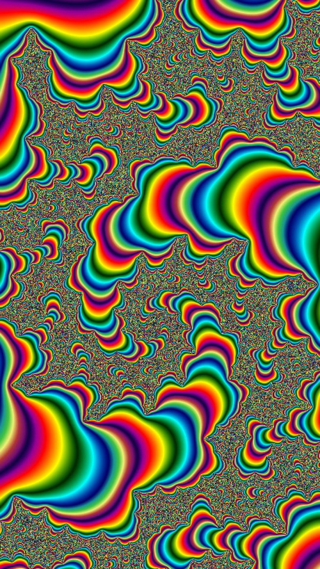 Psychedelic Wallpaper iPhone X