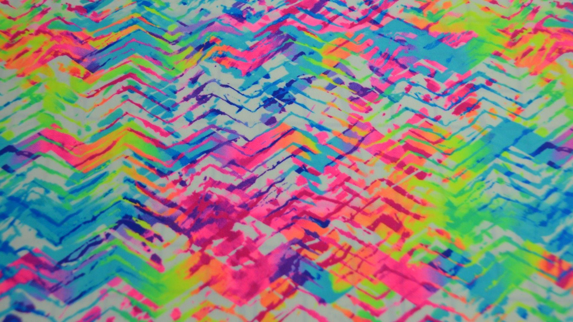 Screen neon tie dye full HD wallpaper