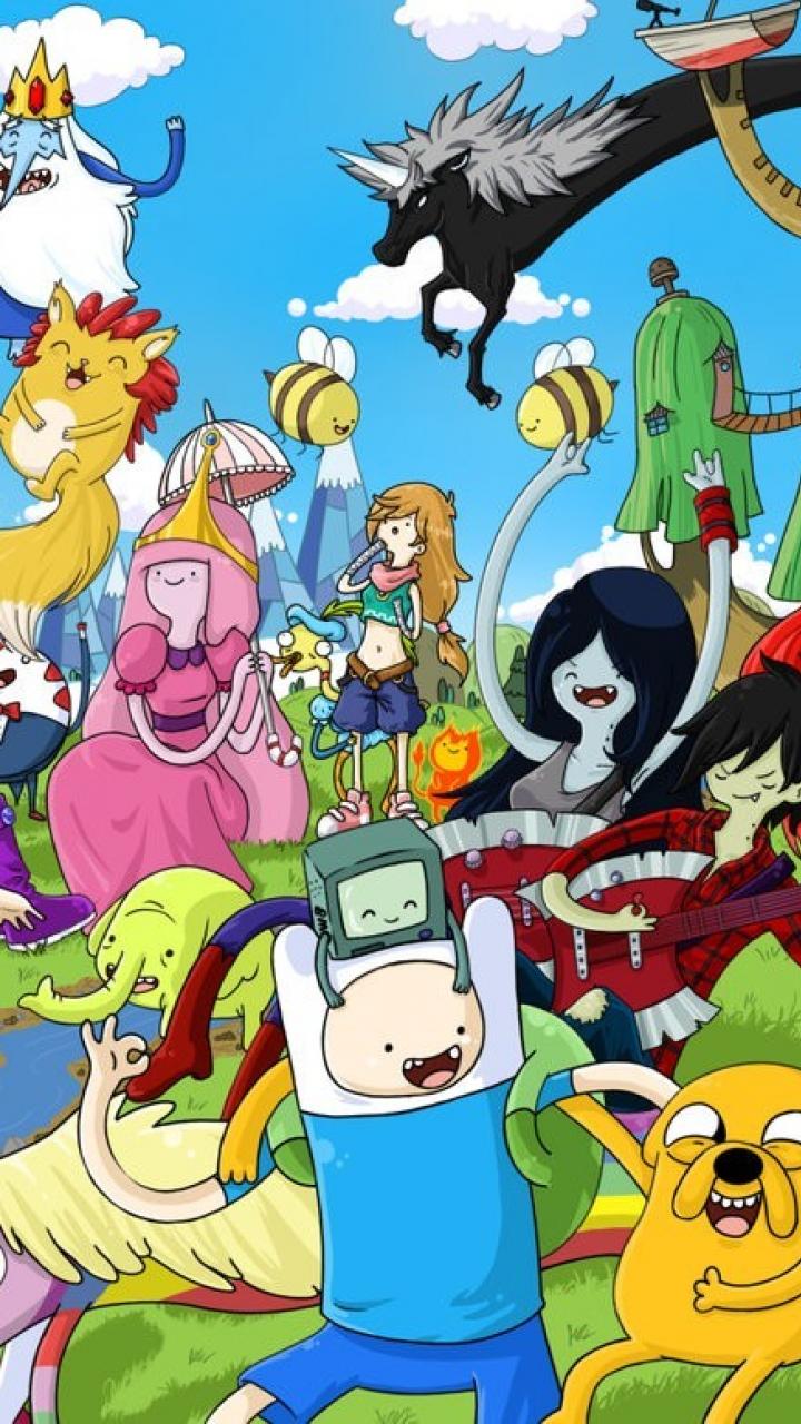 Adventure time wallpaper for mobile phone in 720x1280. Adventure