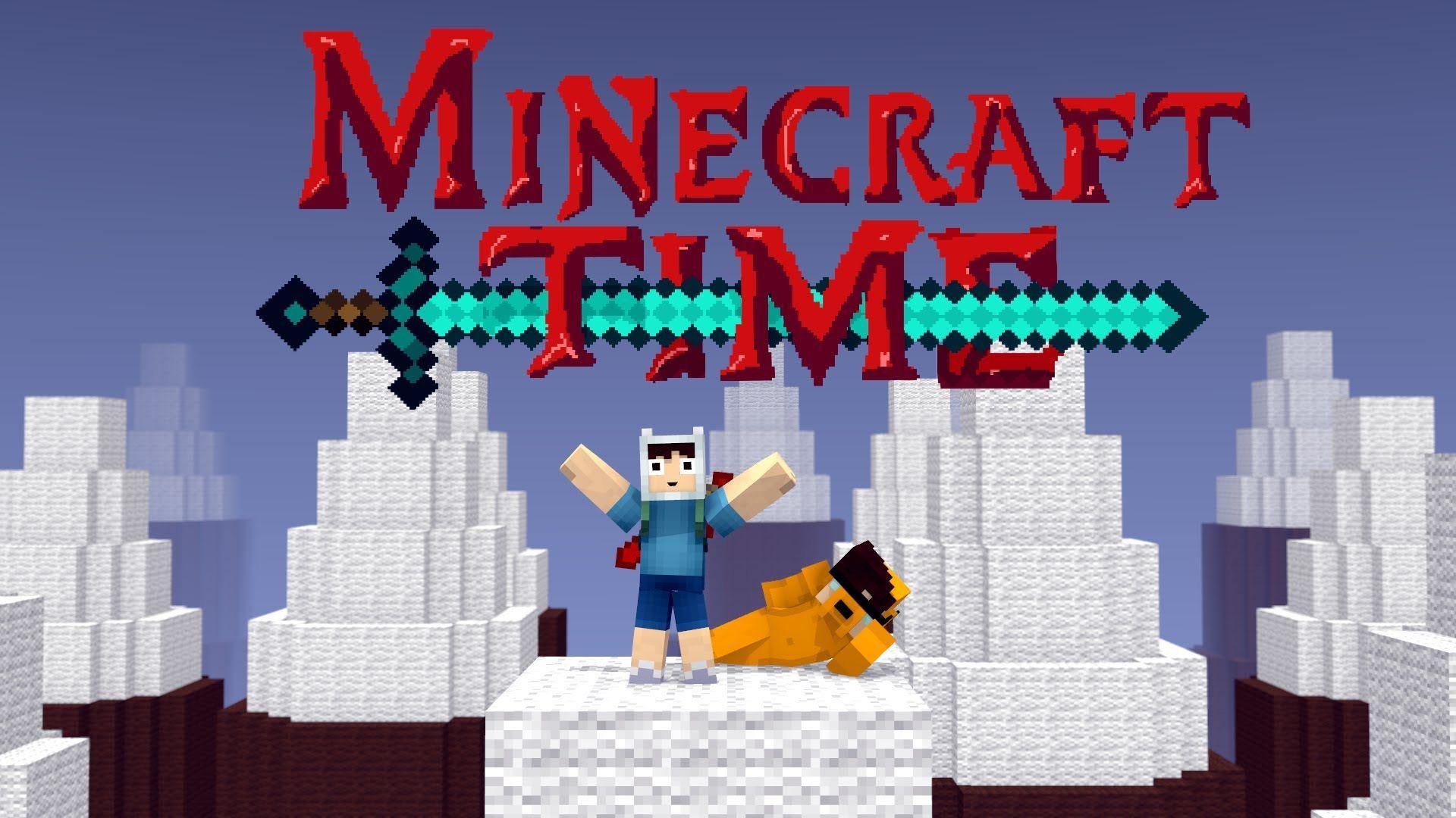 Minecraft time. Адвенчер тайм майнкрафт. Timings Minecraft. Time out Minecraft. Шоу тайм в МАЙНКРАФТЕ фото.