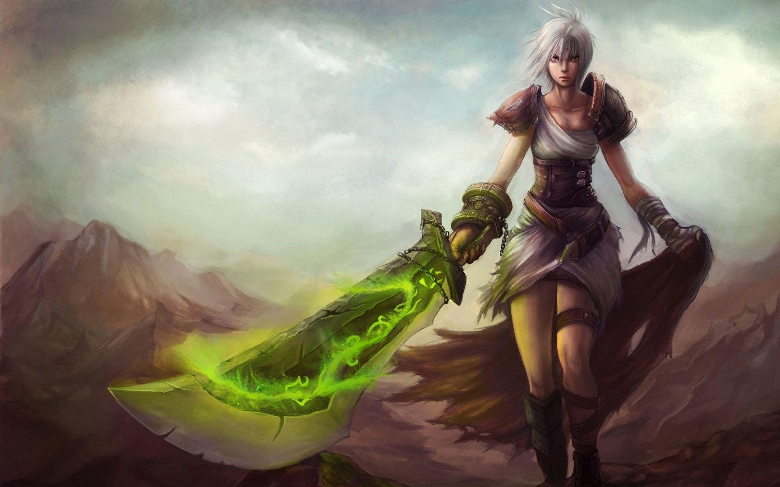 Riven (League Of Legends) HD Wallpaper