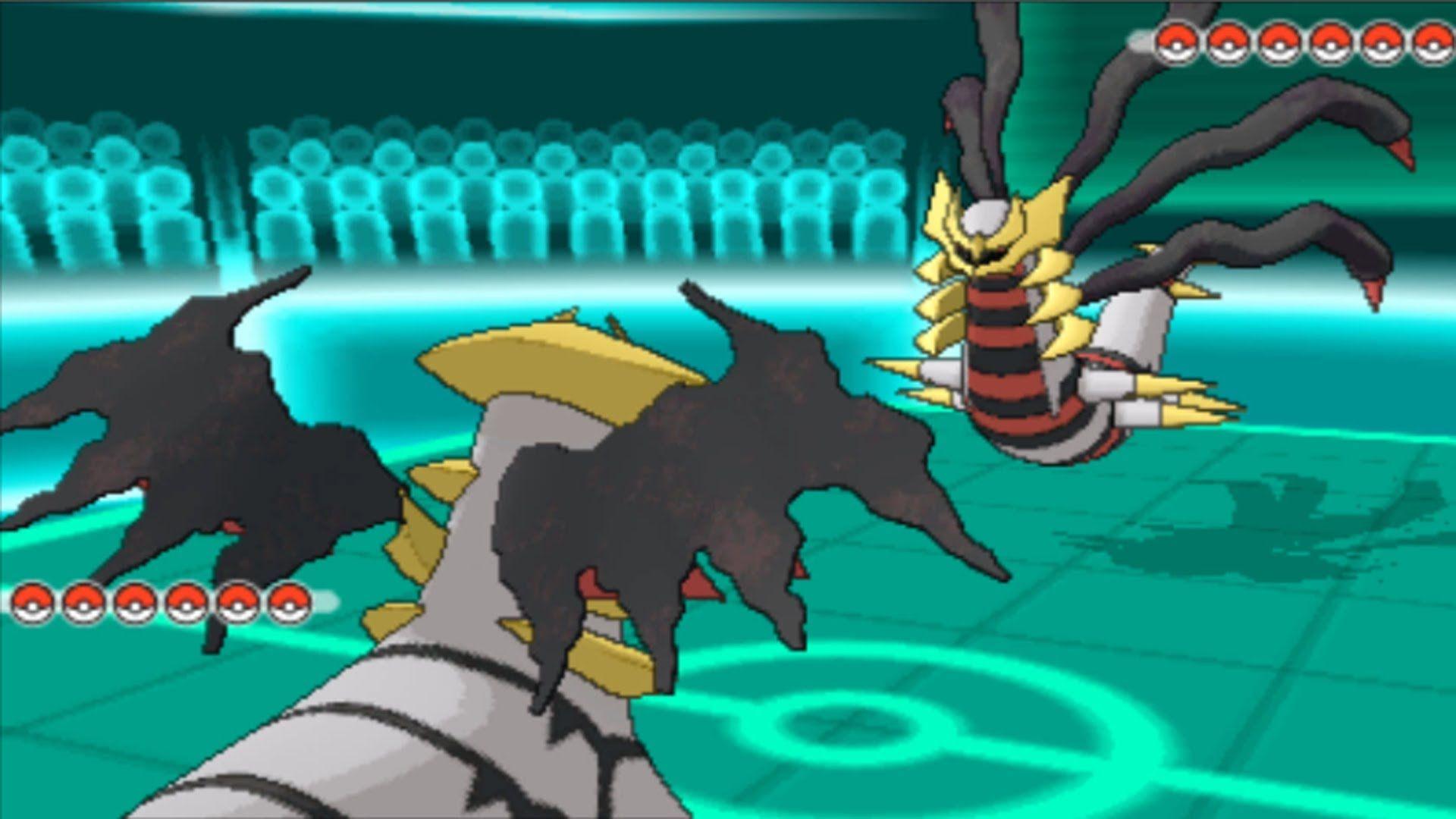 Pokemon X and Y Legendary WiFi Battle Vs Giratina Origin