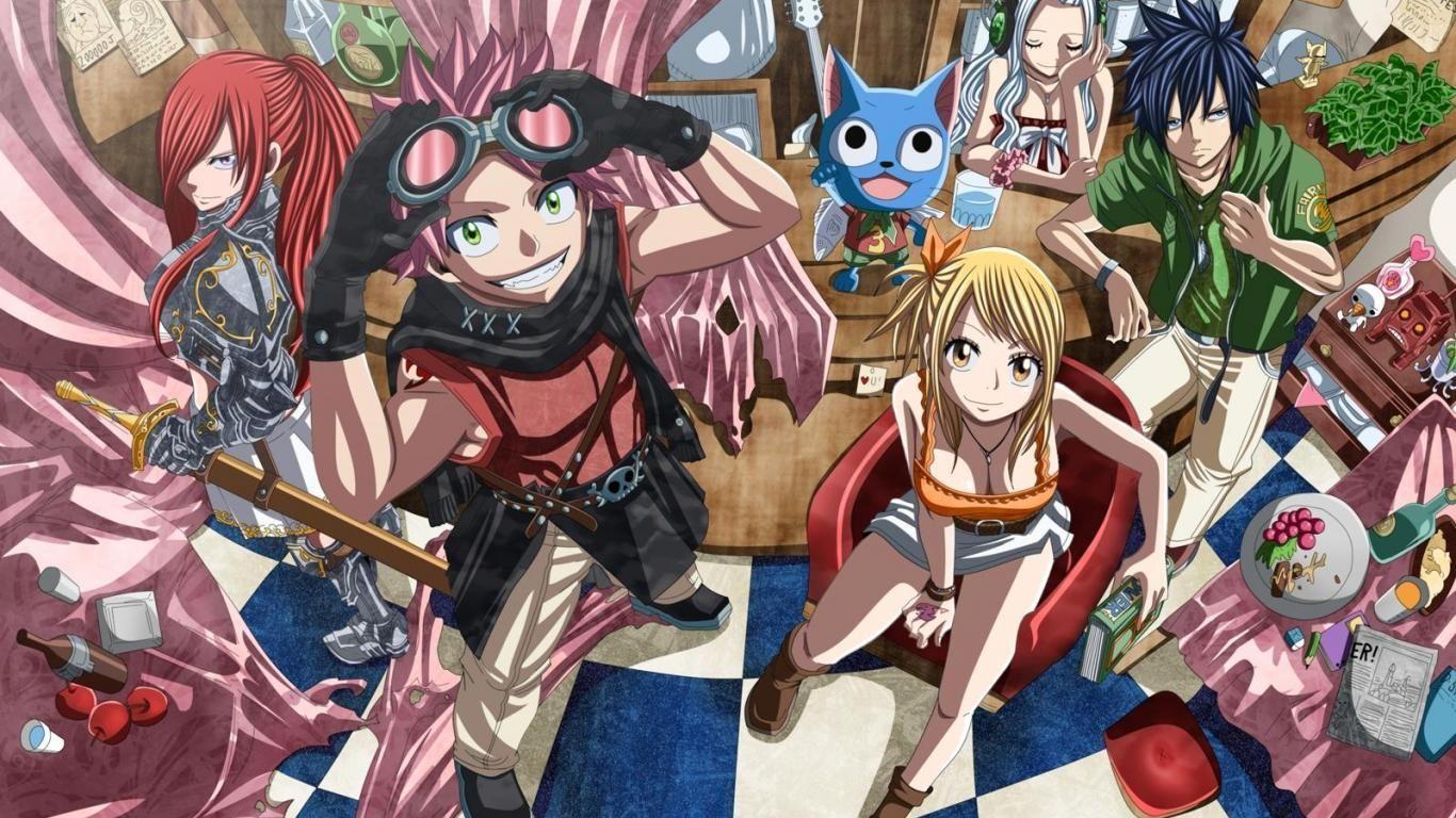 Anime Fairy Tail HD Wallpapers For Desktop - Wallpaper Cave