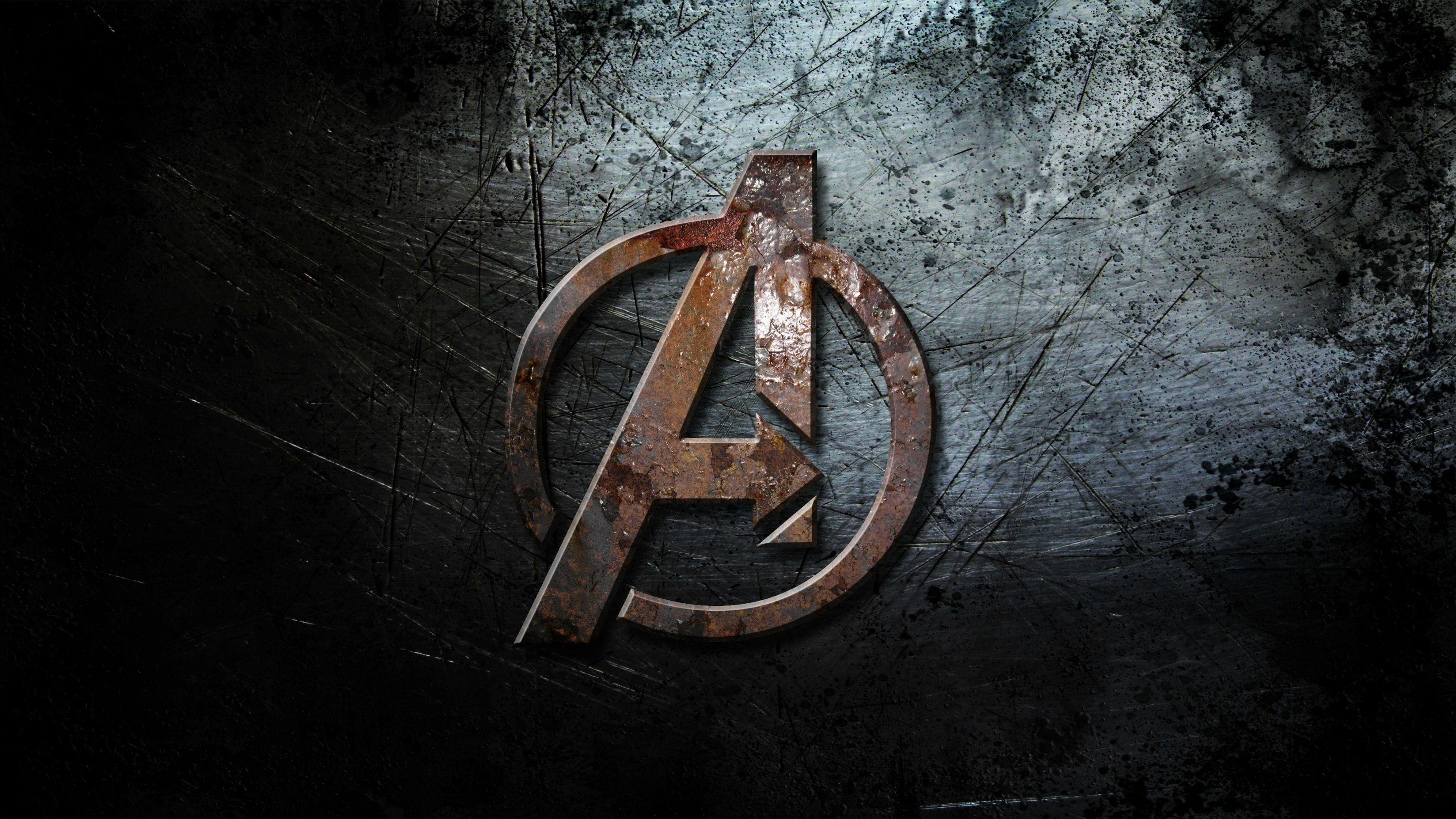 Marvel's Avengers logo HD wallpaper