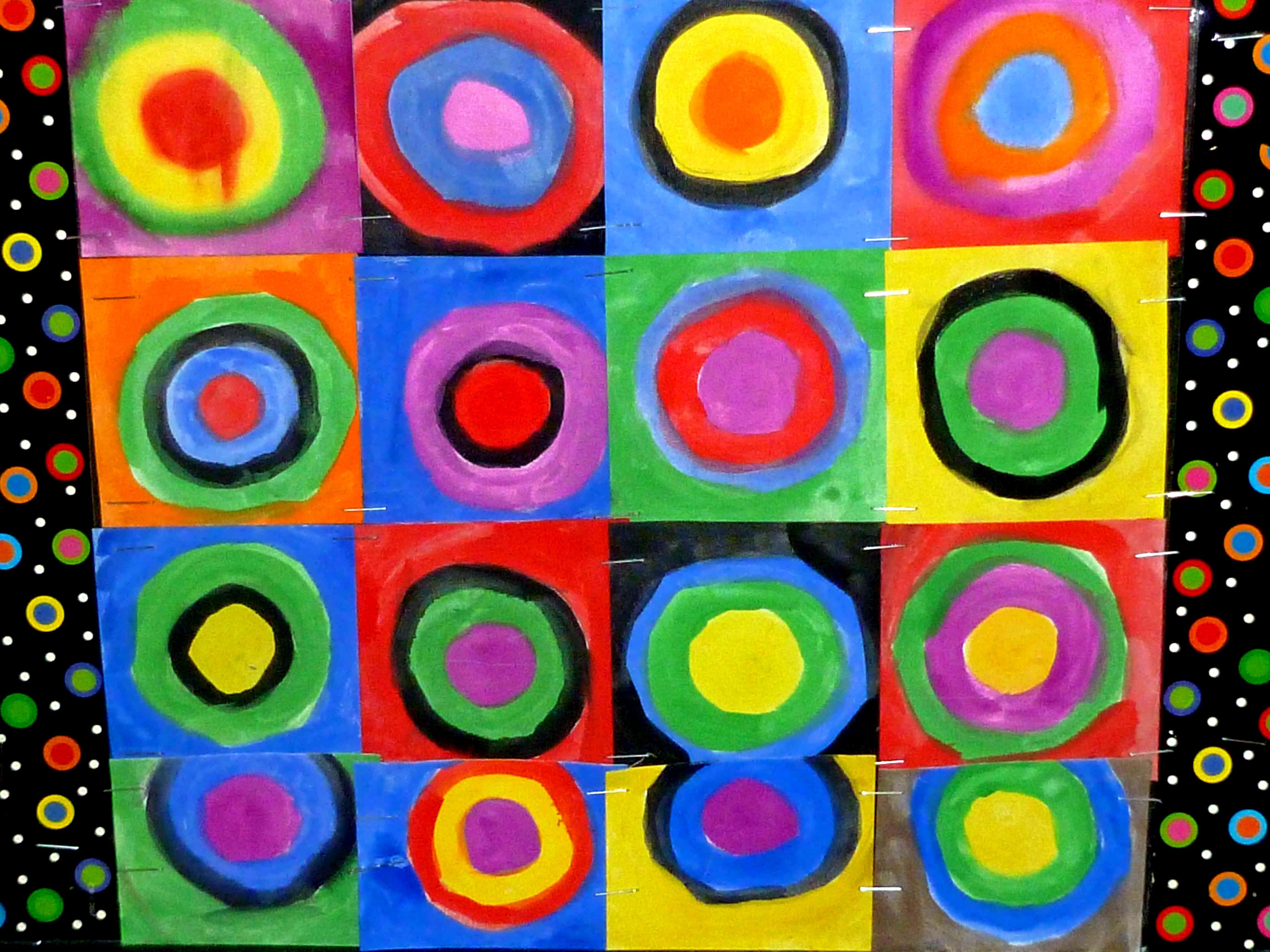 The smARTteacher Resource: Concentric Circles with Kandinsky