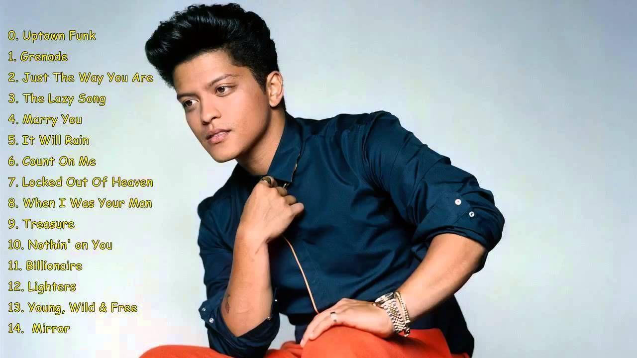 Bruno Mars Greatest Hits. Best Songs Of Bruno Mars. Music