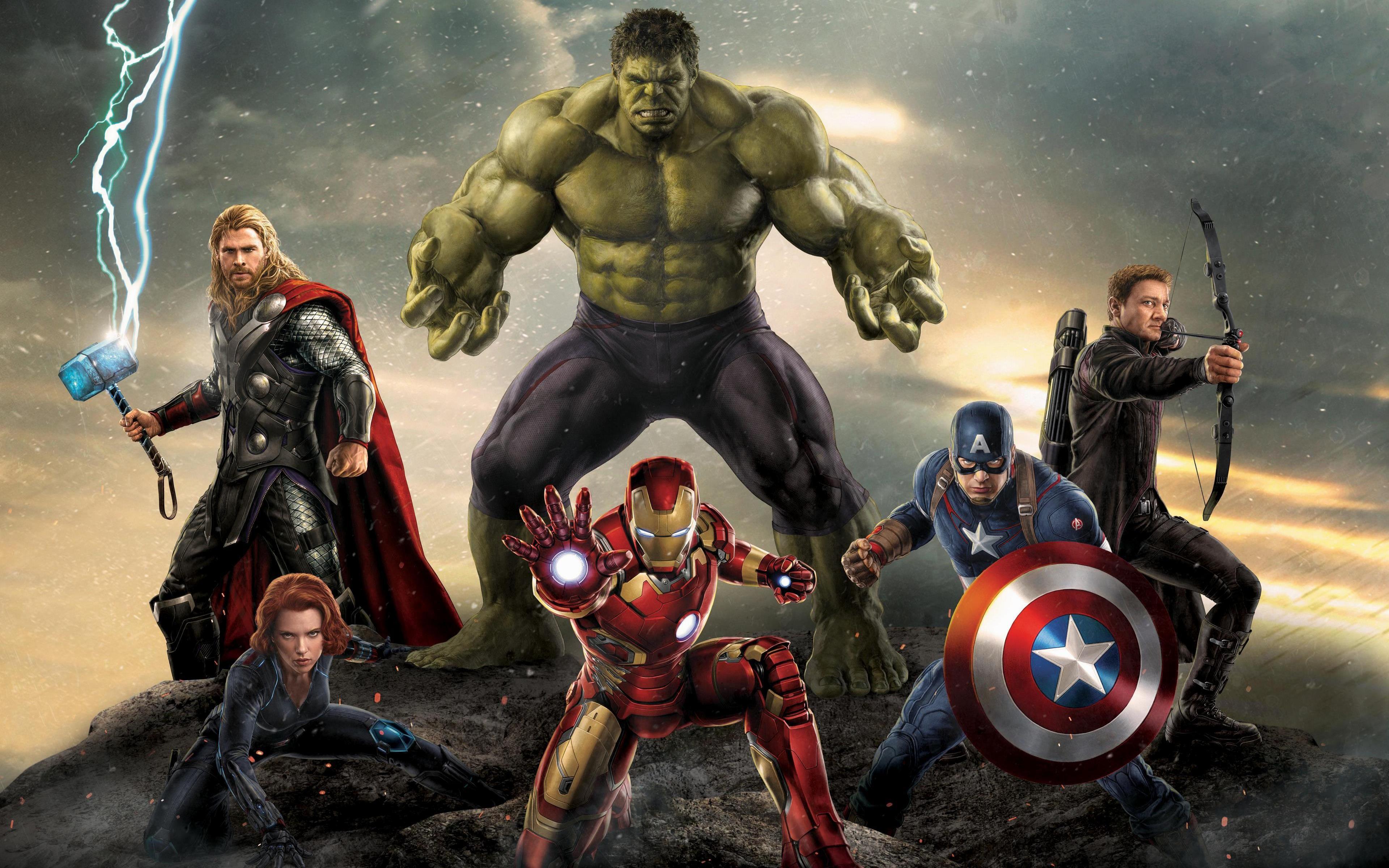 Avengers Superheroes Wallpaper For Desktop in HD 4K Size