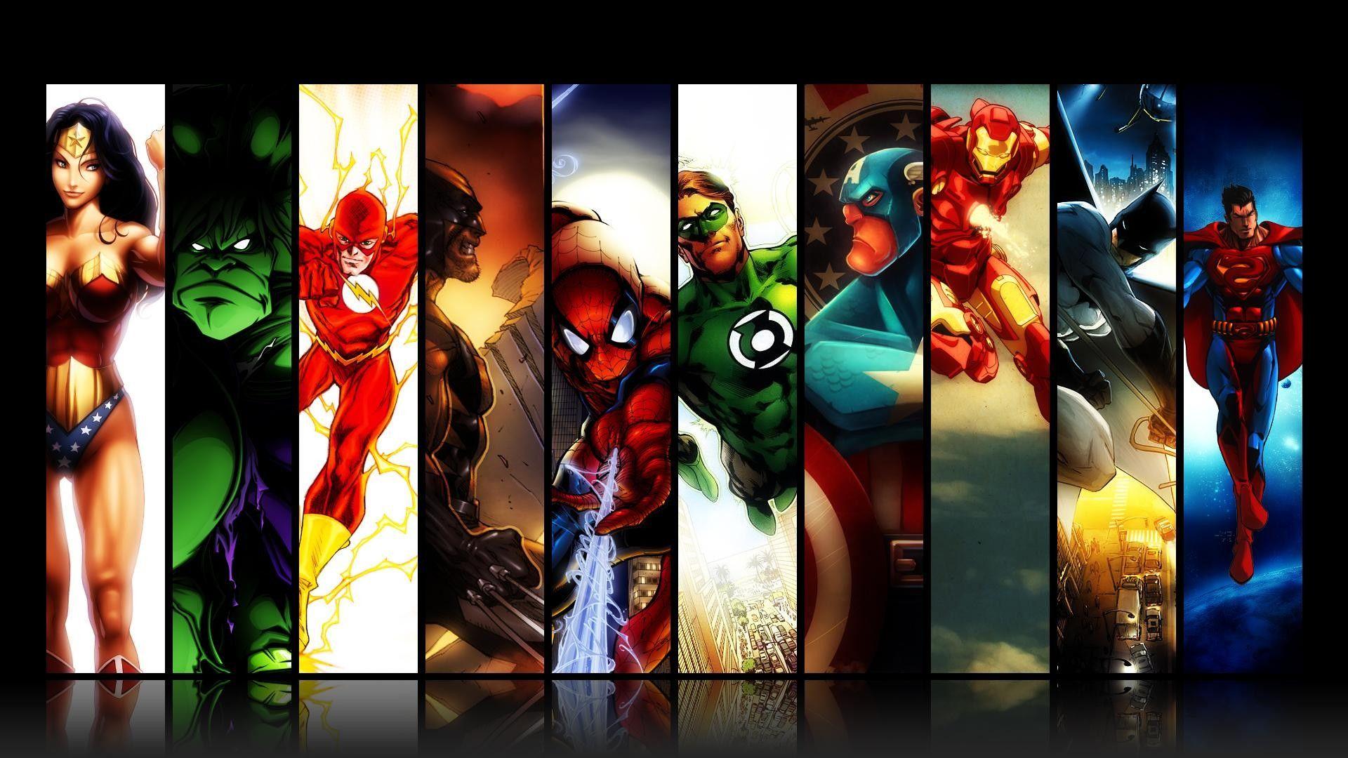 Superheroes Wallpaper