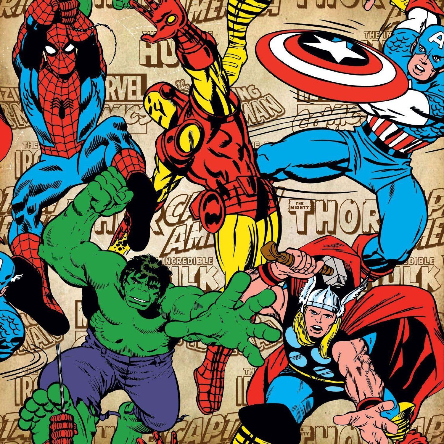 Graham & Brown Marvel Super Heroes Wallpaper 467