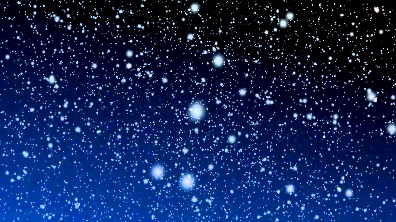 Free Snowy Night Motion Background