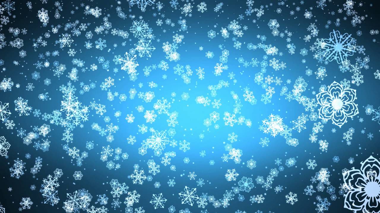 4K 10min Longest Free Snowflakes Falling Best Winter 2018 Video