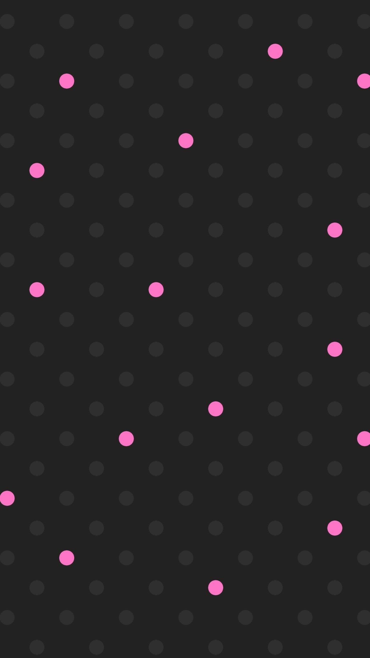 Pink and Black Wallpaper Background
