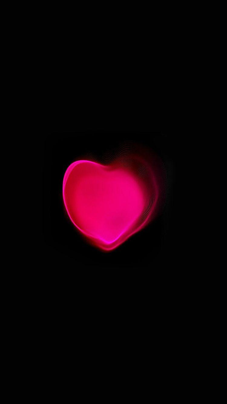 Romantic Pink and Black iPhone Background for iPhone 7 Wallpaper