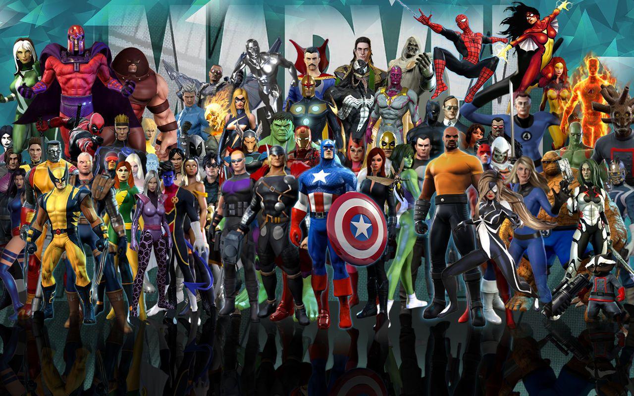 Marvel Heroes Wallpaper, Marvel Heroes Wallpaper for Desktop. V