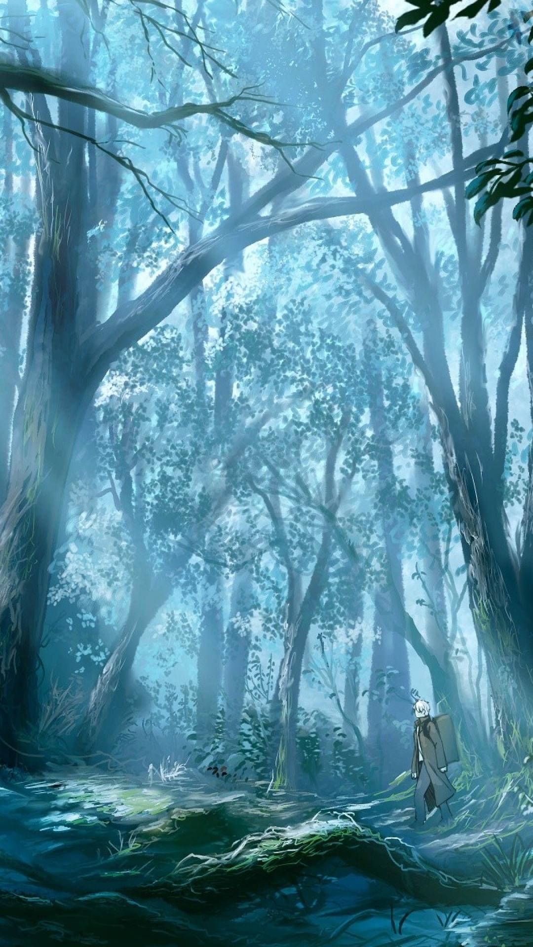 Ginko mushishi forests wallpaper