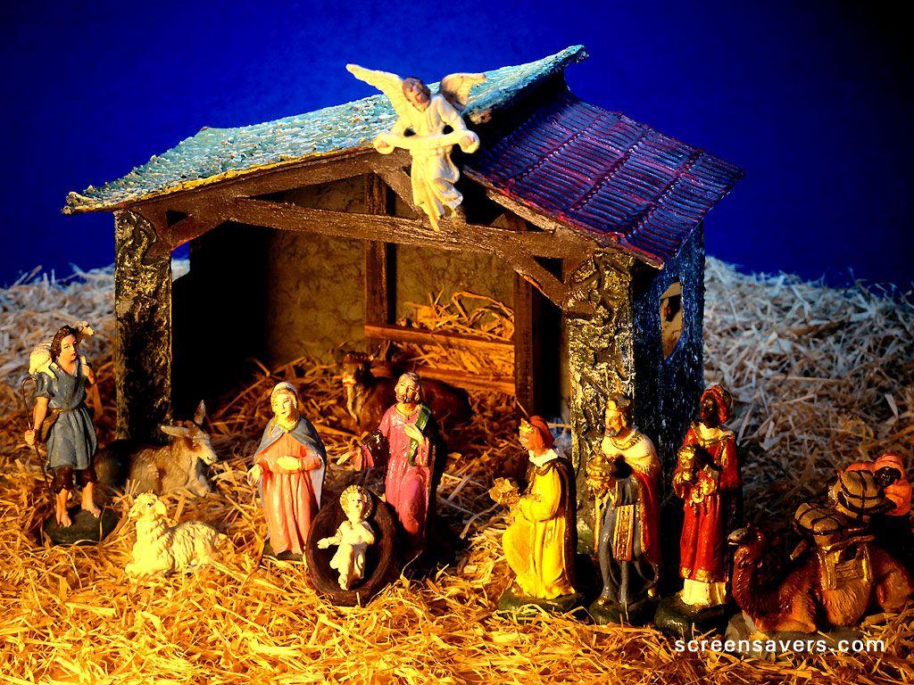 Was Jesus Really Born in a Stable?. Nativity scene picture