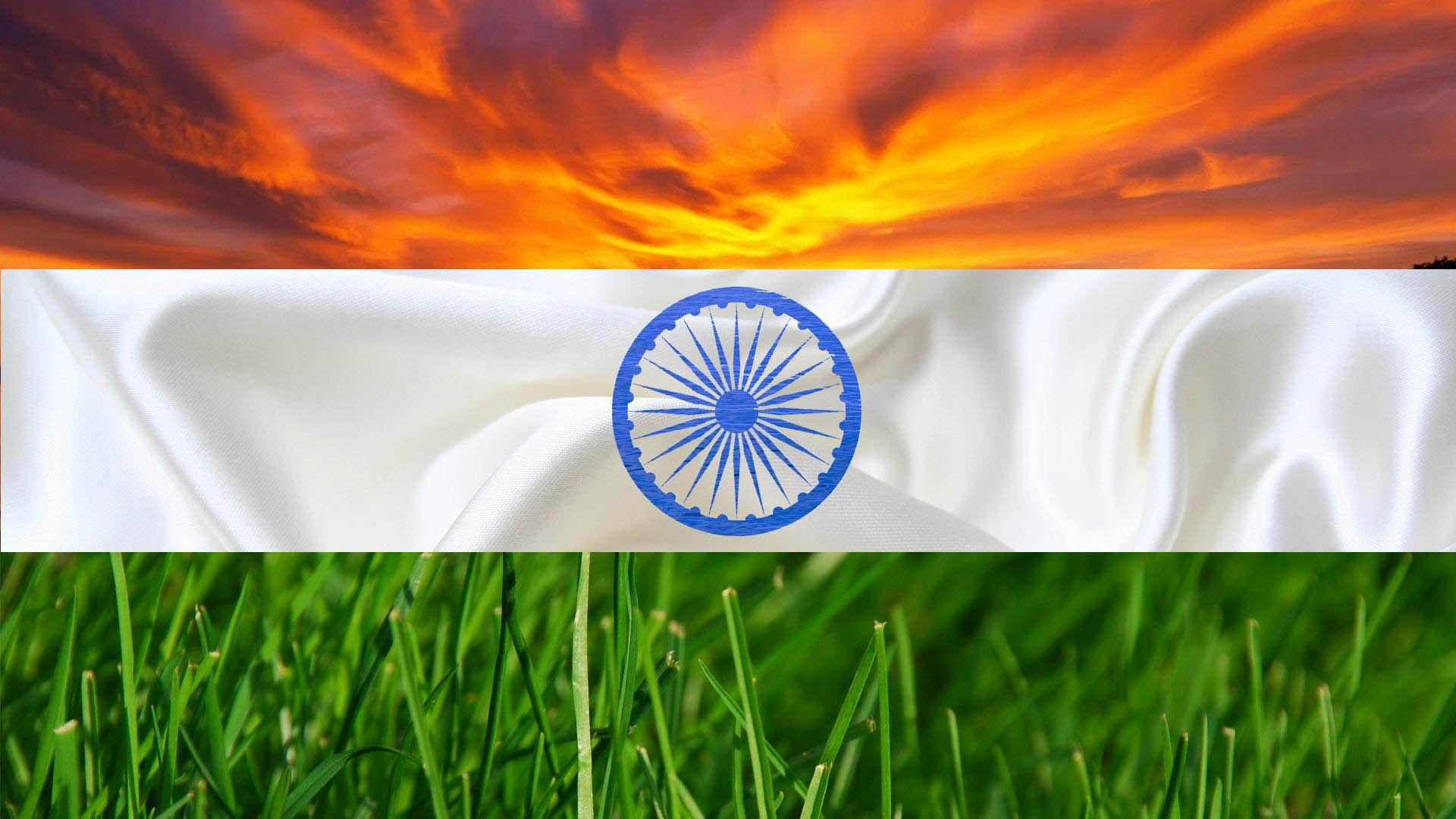 Happy independence day indian flag with ashok chakra HD wallpaper