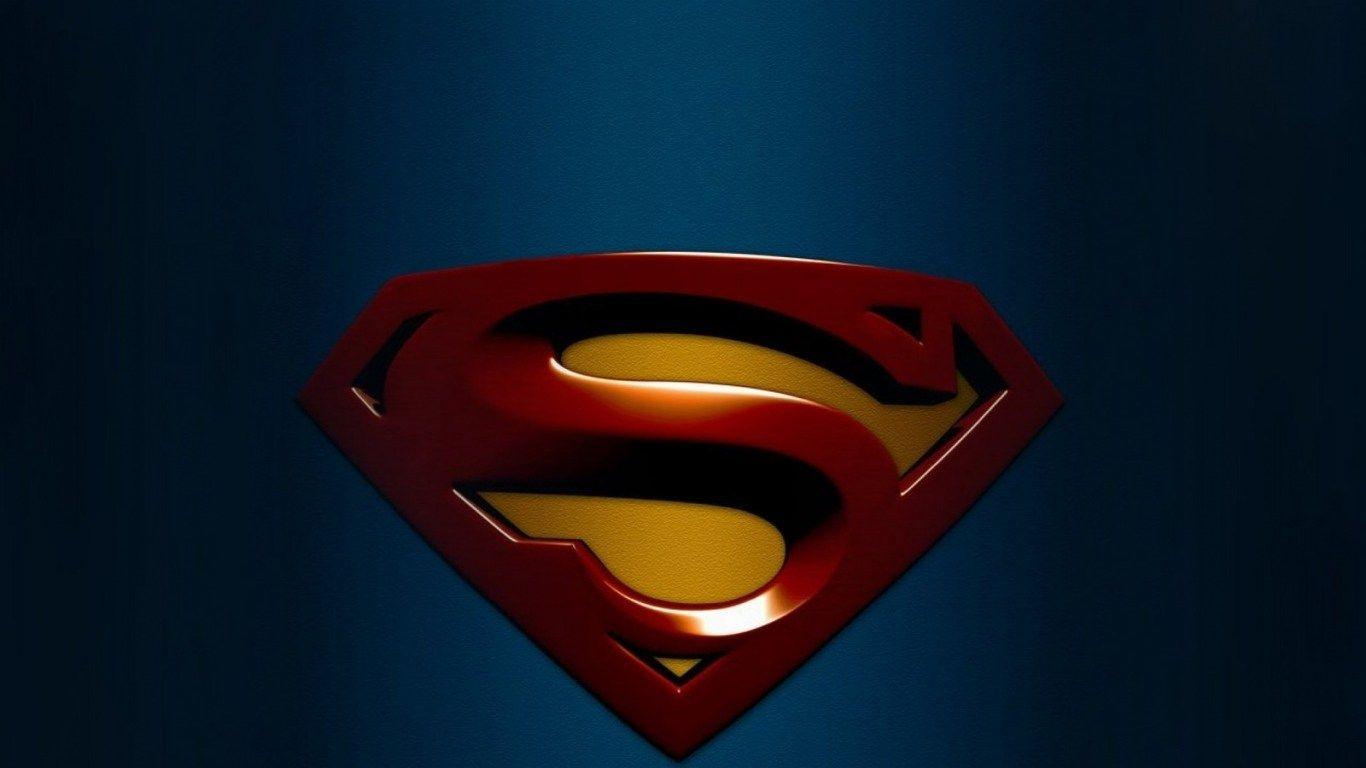 HD Background Superman Logo Blue Red S Wallpaper