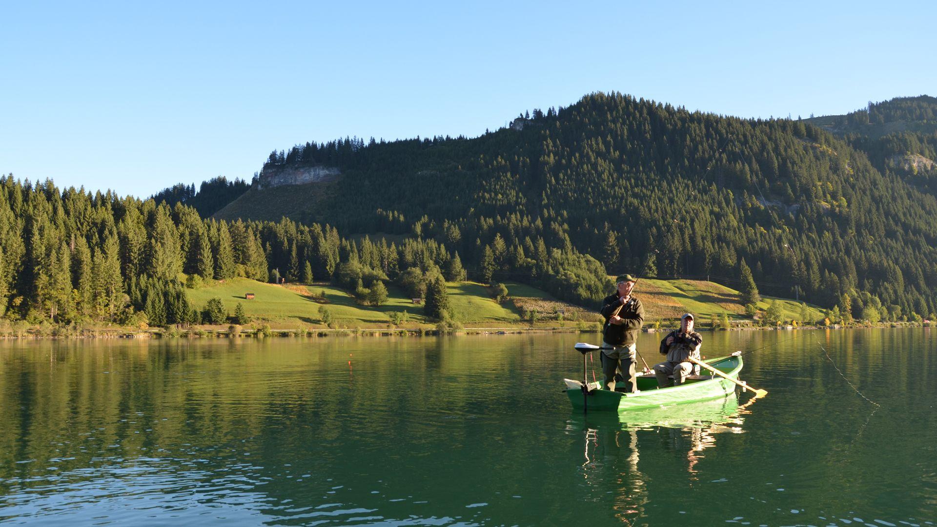 Fischen im Tiroler Hochtal Tal Tourismus