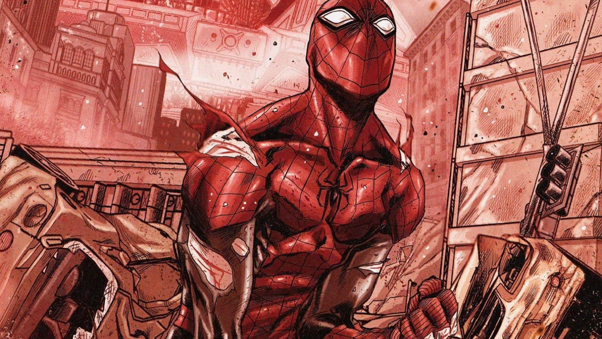 The Superior Spider Man Full HD Wallpaper