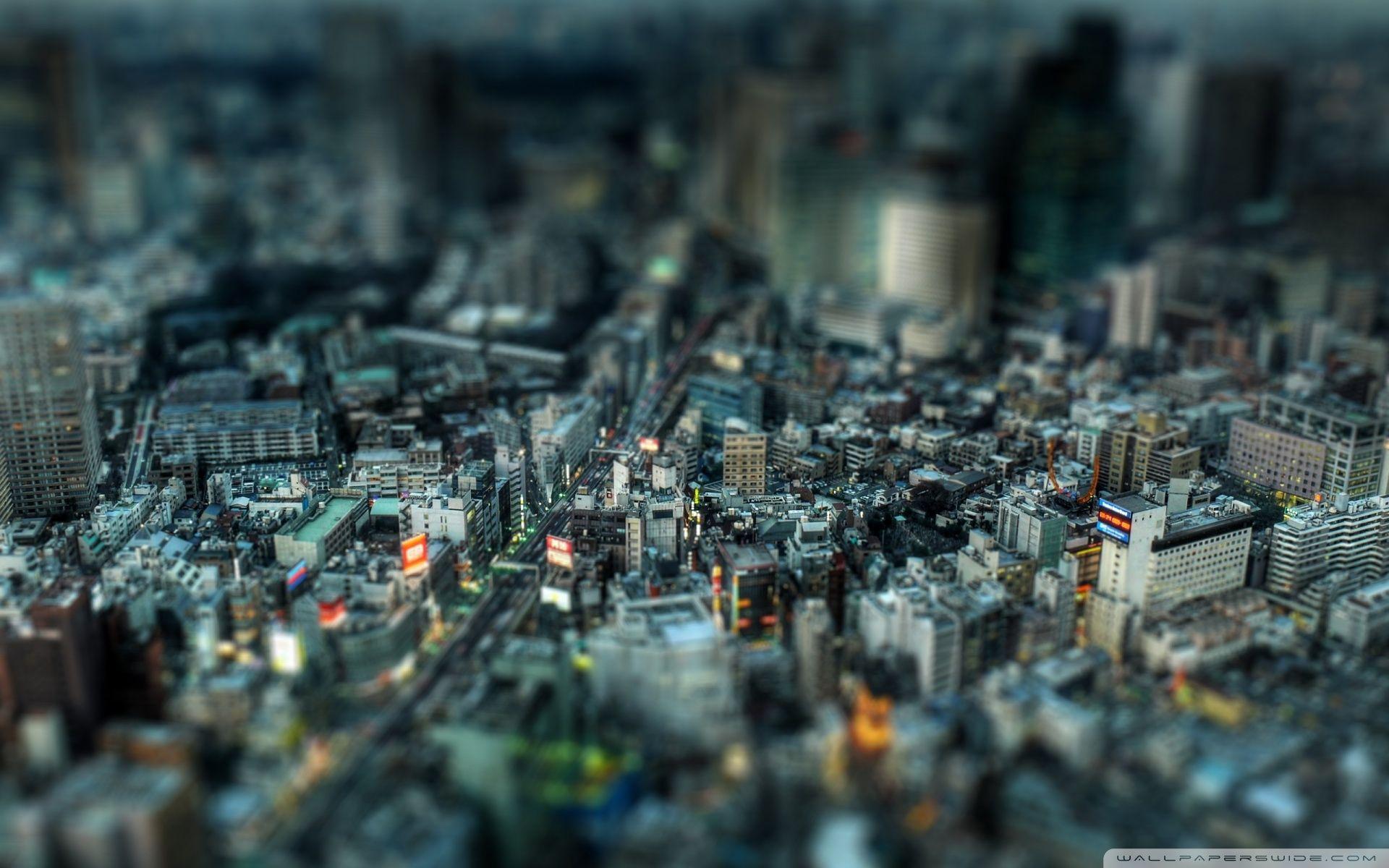Miniature City ❤ 4K HD Desktop Wallpaper for • Dual Monitor