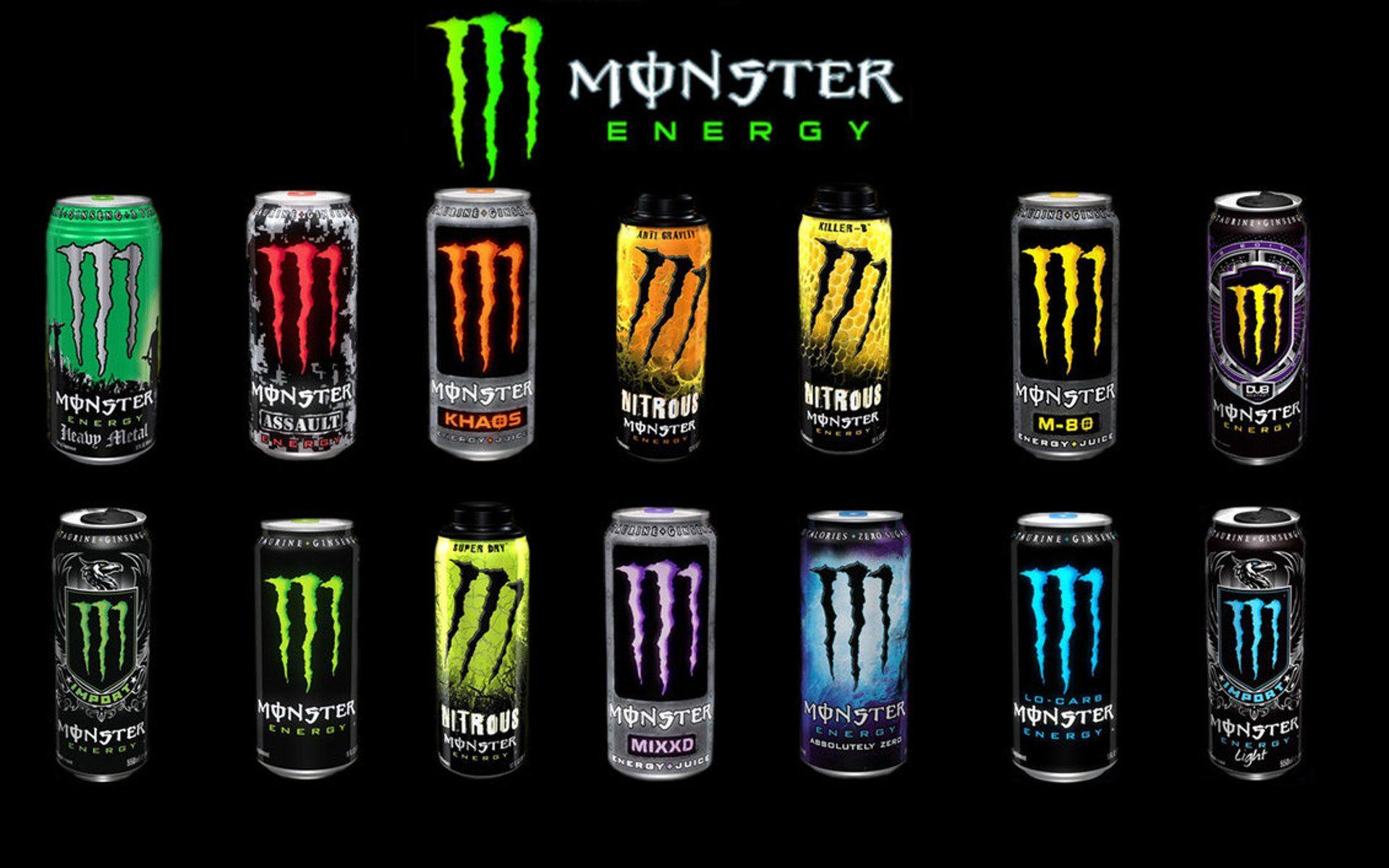 Monster Energy вкусы