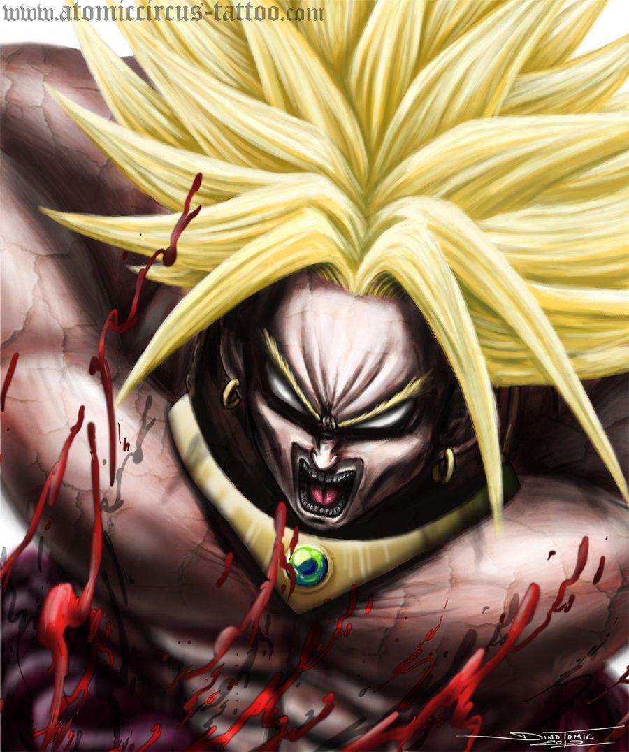 Download Dragon Ball Z Broly Wallpaper High Quality For Free
