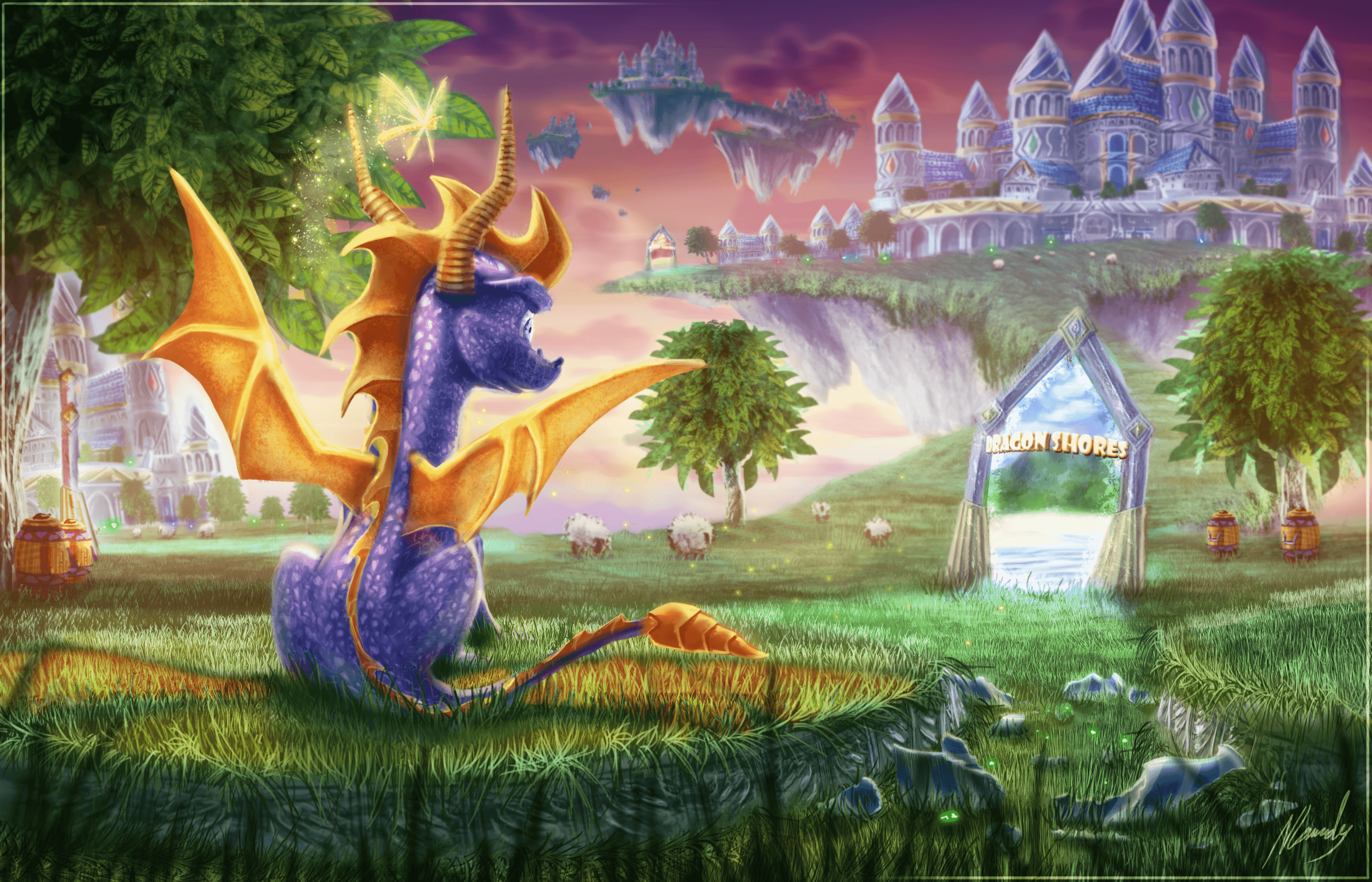 72 Spyro the Dragon HD Wallpapers.
