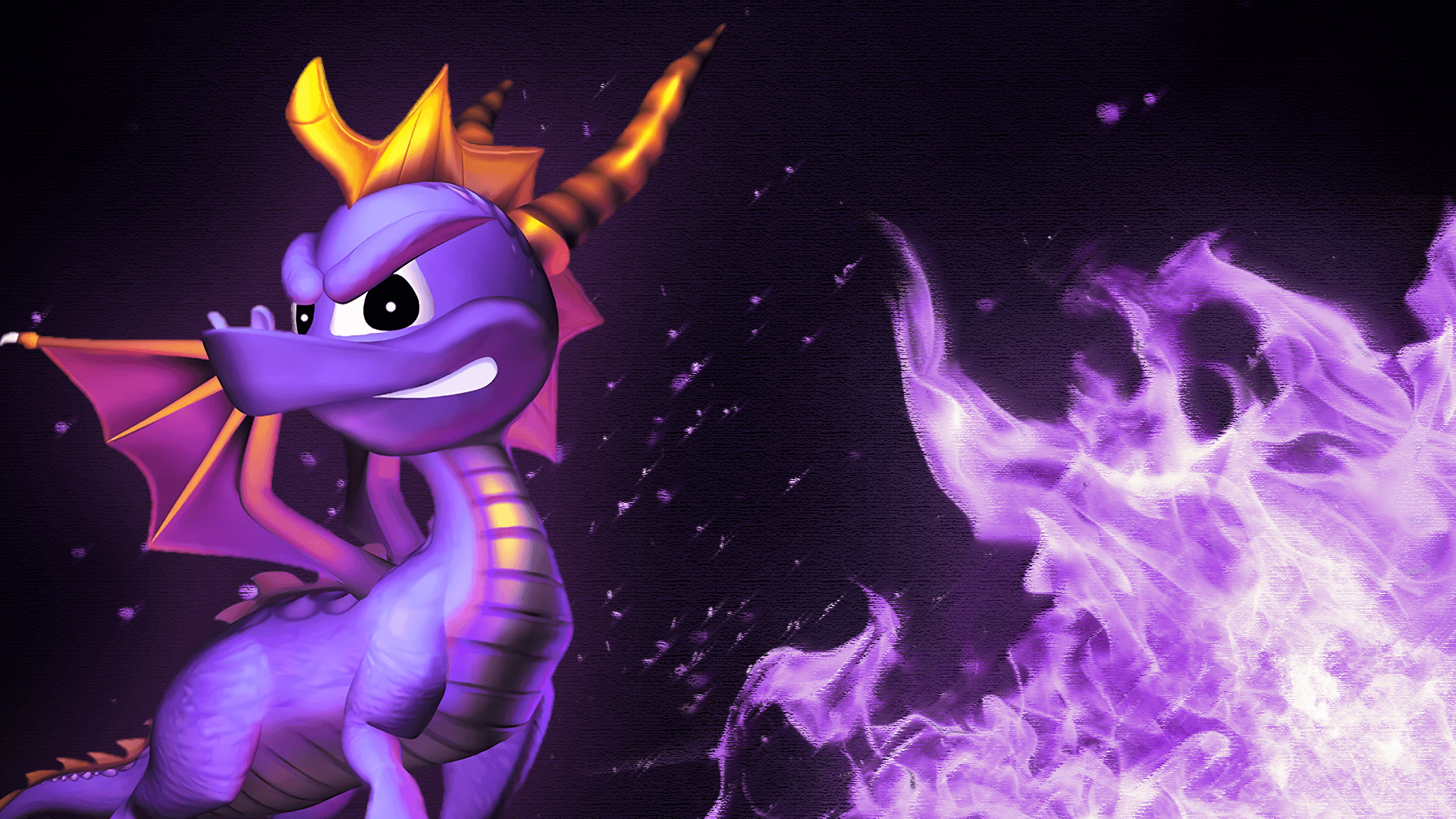 Spyro The Dragon Video Game HD Wallpaper