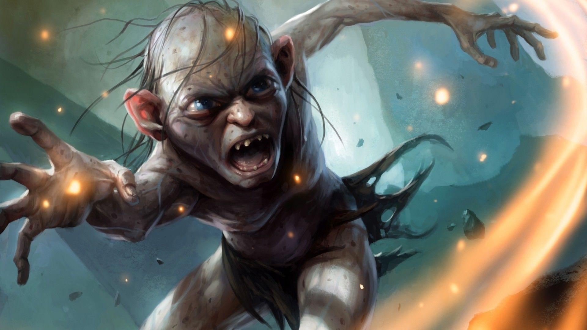 Guardians Of Middle earth, Gollum, The Lord Of The Rings Wallpaper