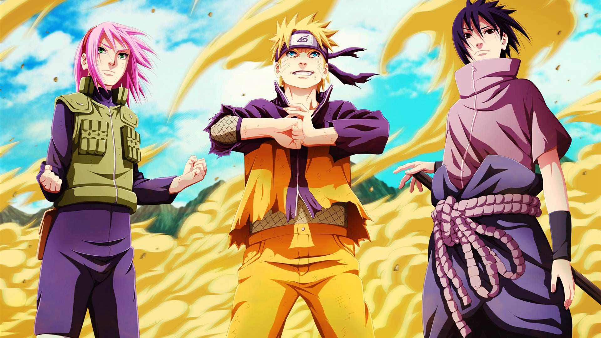 Naruto Sakura Sasuke Team 7 Wallpaper HD Wallpaper. High