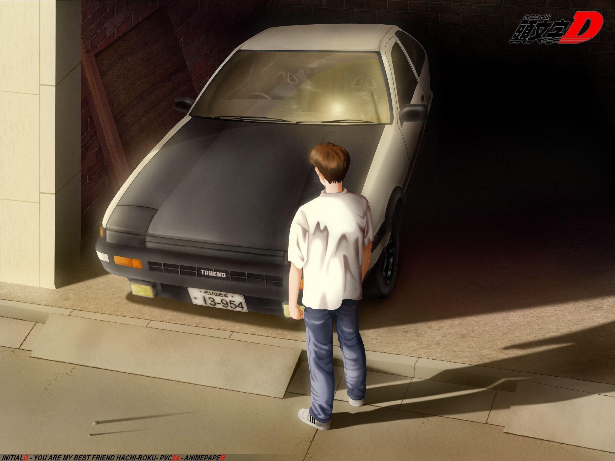 Vehicles toyota ae86 initial d wallpapers