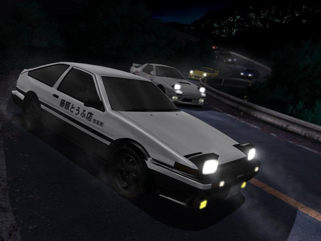 Wallpaper de Shin Gekijouban Initial D Legend 1 -Kakusei- Initial