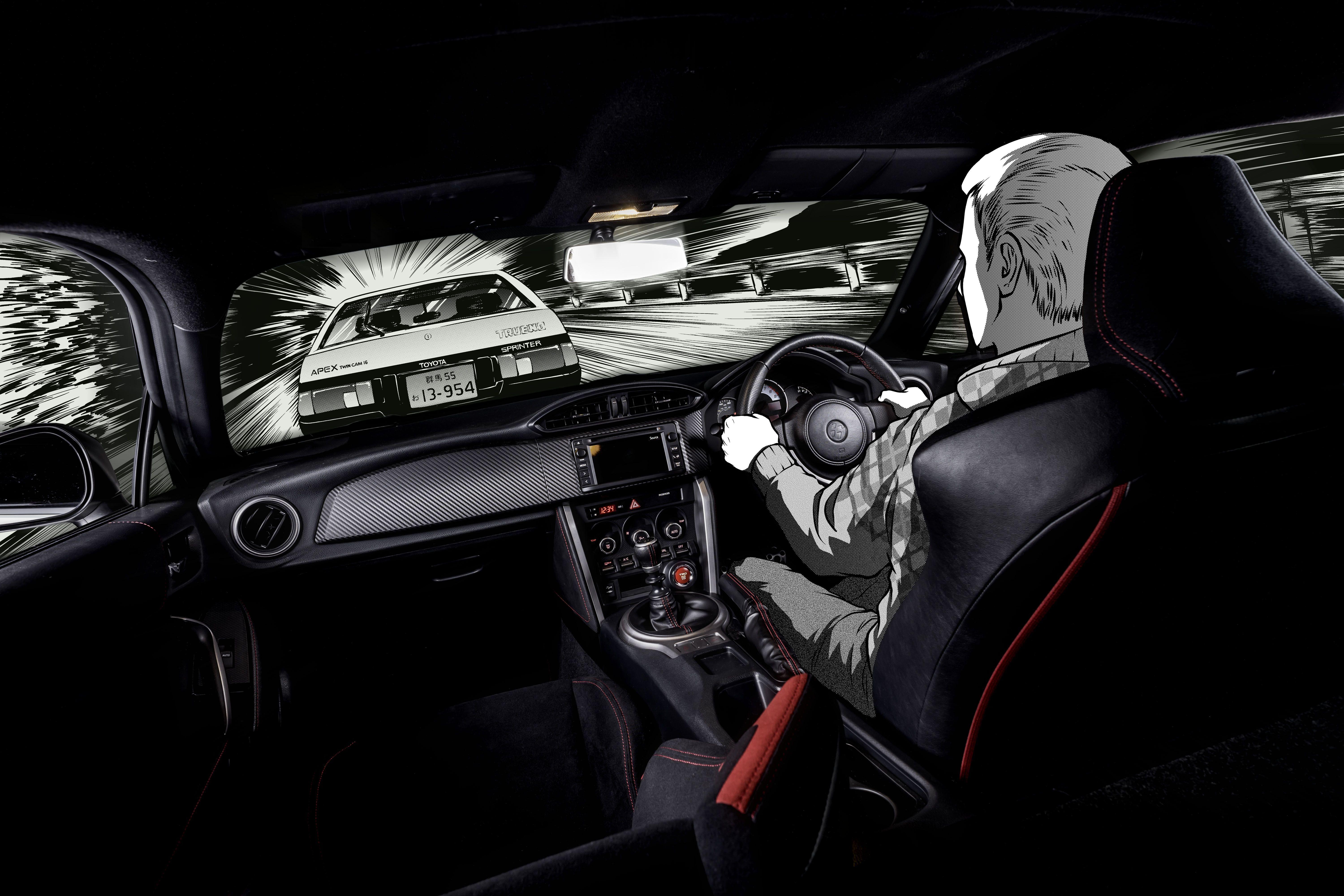 The Toyota GT86 Initial D Concept Is An Awesome Car Based Manga